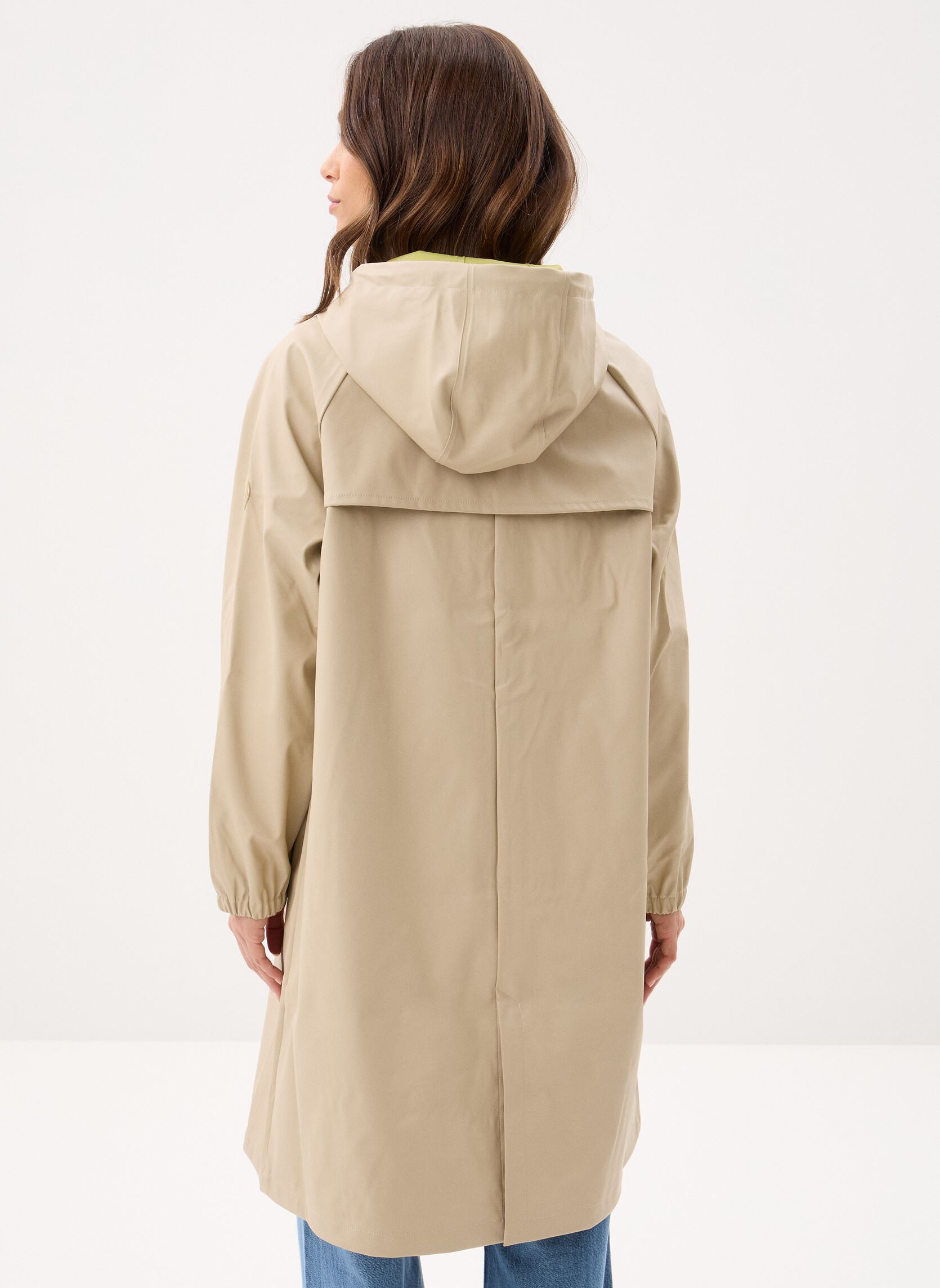Regenjacken Ciré Long Femme Bicolore damen beige Petit Bateau Regenjacken Ciré Long Femme Bicolore damen beige Sander