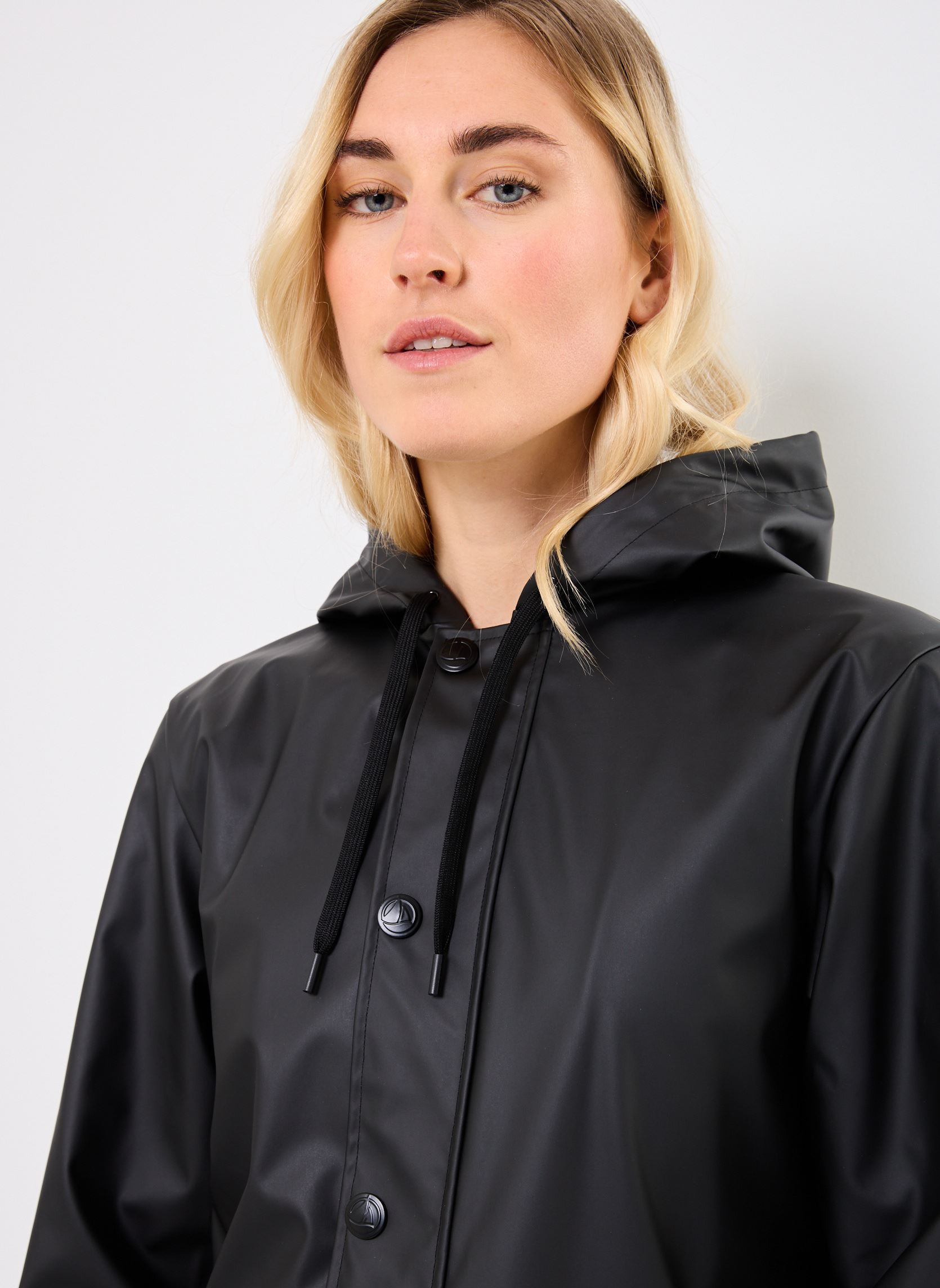 Vestes imperméable Cire Basse femme noir Petit Bateau Vestes imperméable Cire Basse femme noir NOIR