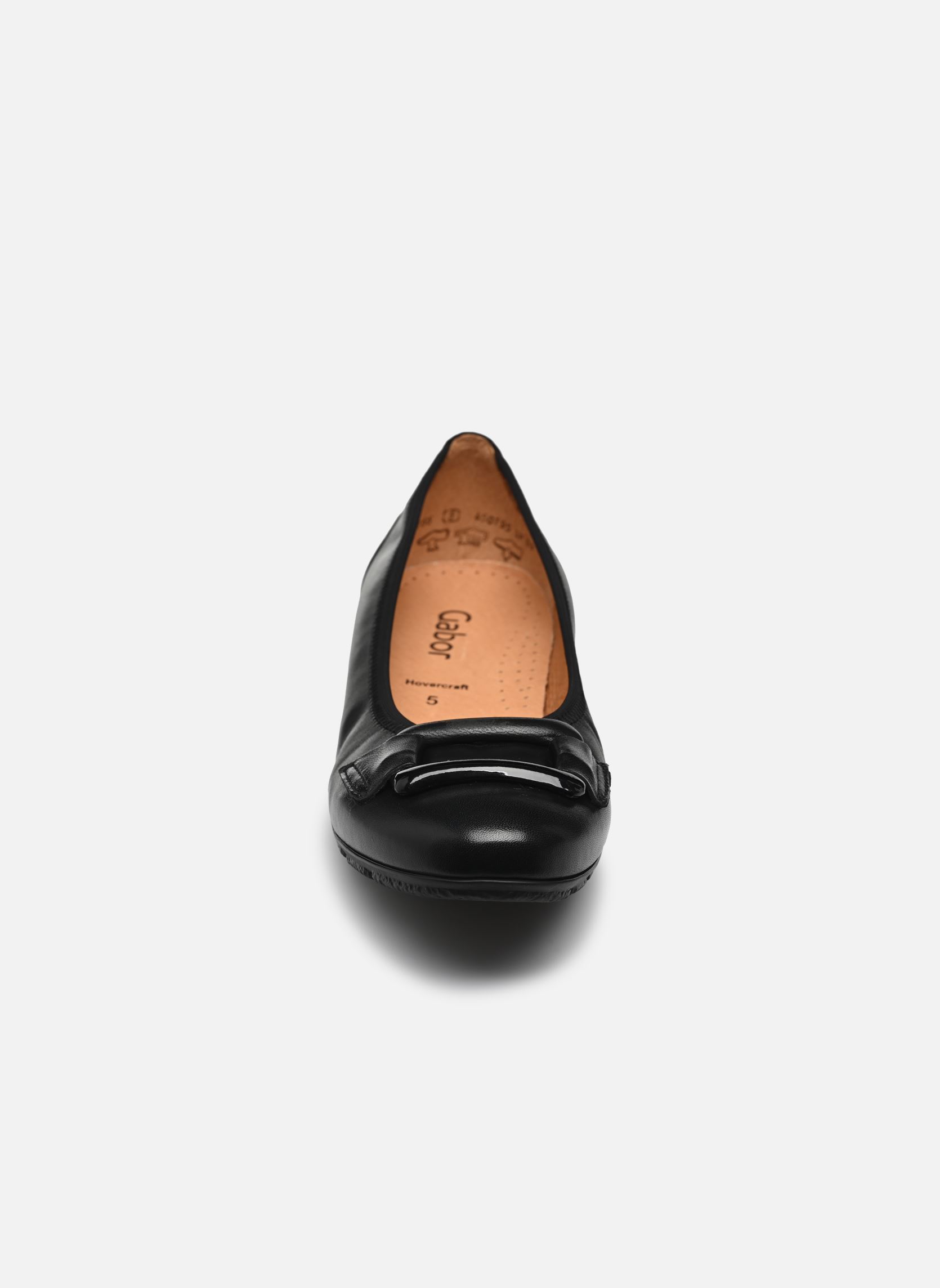 Klassische Ballerinas 64.166 damen schwarz Gabor Klassische Ballerinas 64.166 damen schwarz SCHWARZ
