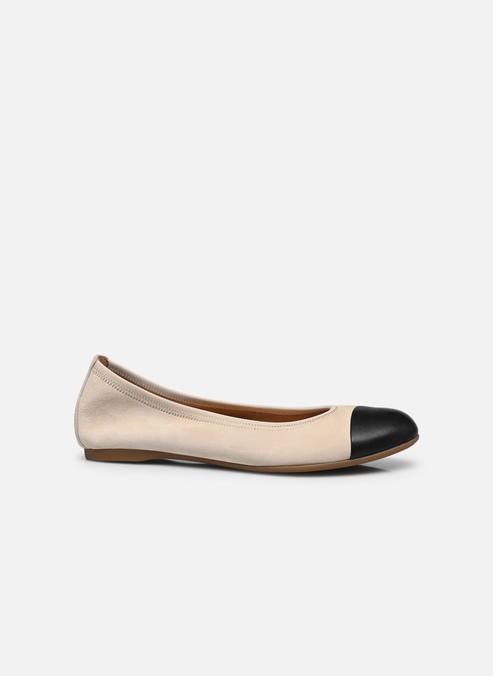 Ballerines classiques 64.126 femme beige Gabor Ballerines classiques 64.126 femme beige OAK/SCHWARZ