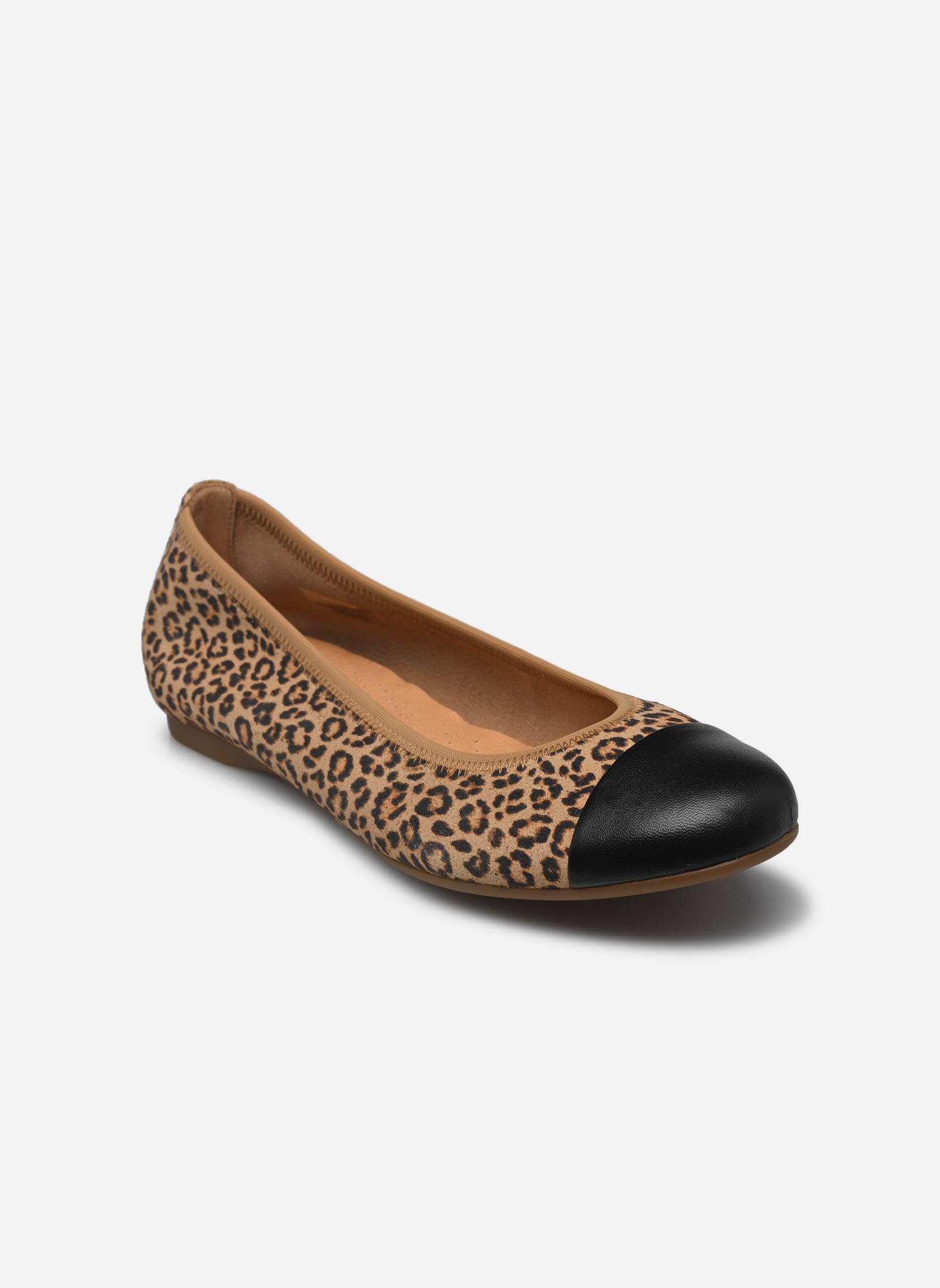 Klassieke ballerina's 64.126 dames bruin Gabor Klassieke ballerina's 64.126 dames bruin NATUR/SCHWARZ