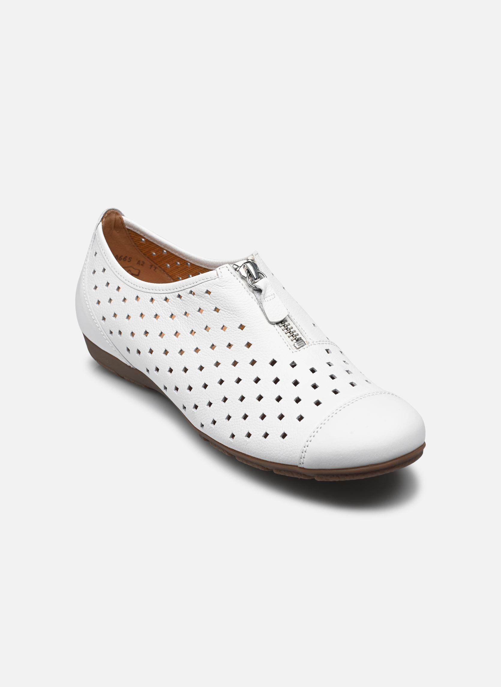 Ballerines classiques 64.168 femme blanc Gabor Ballerines classiques 64.168 femme blanc WEISS