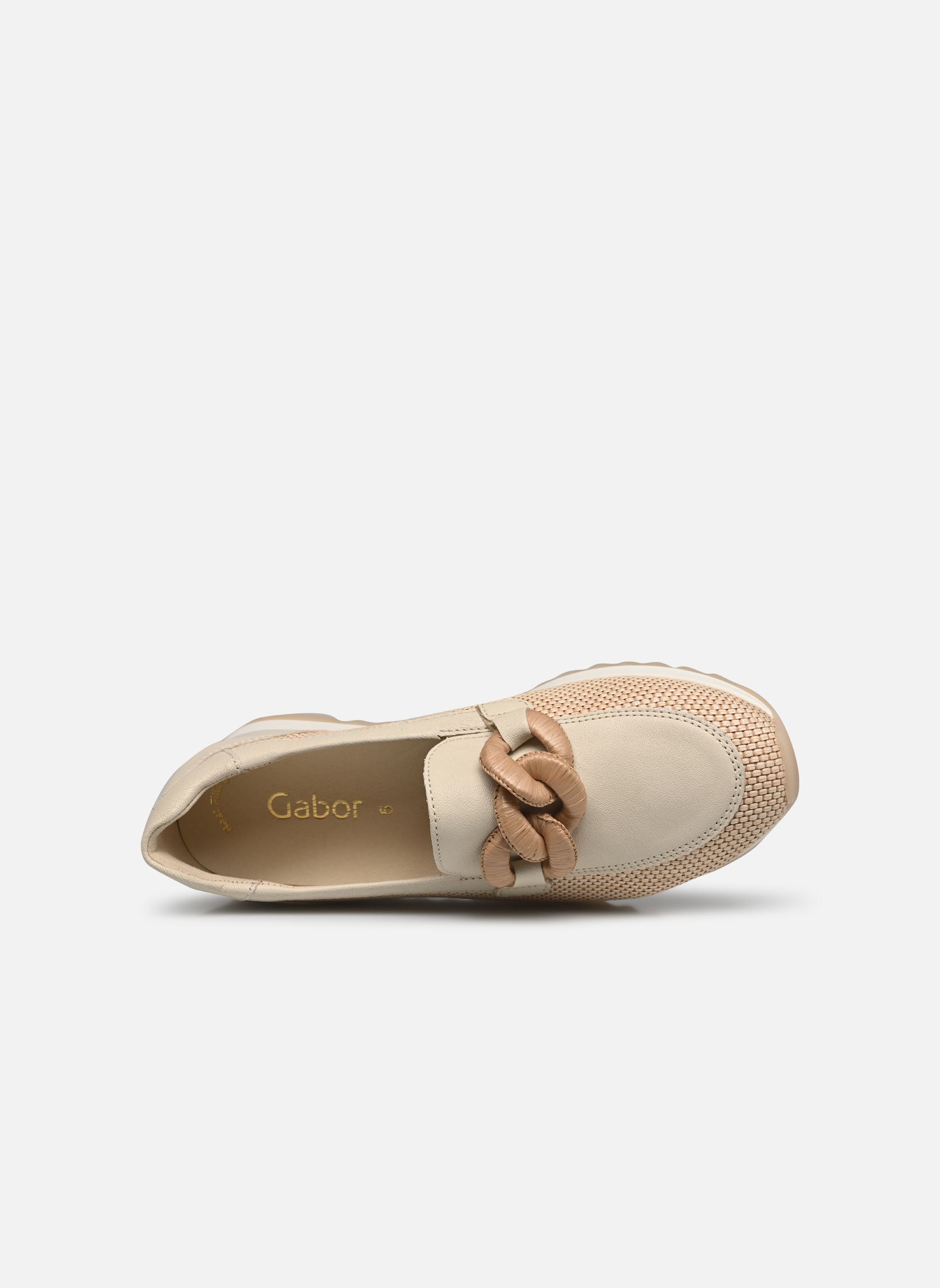Mocassins 63.471 dames beige Gabor Mocassins 63.471 dames beige NATUR/PANNA