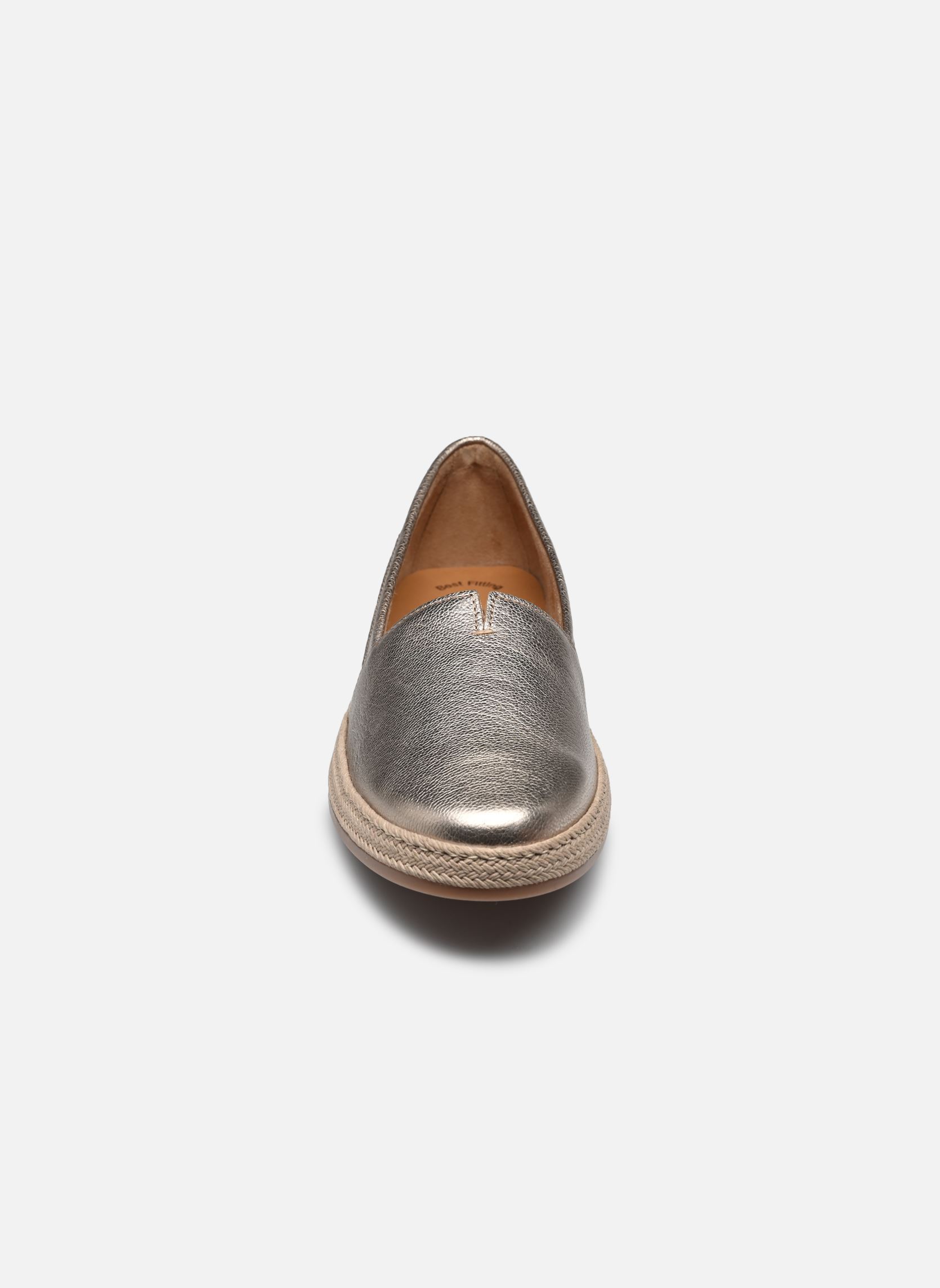 Platte espadrilles 65.221 dames goud en brons Gabor Platte espadrilles 65.221 dames goud en brons PUDER