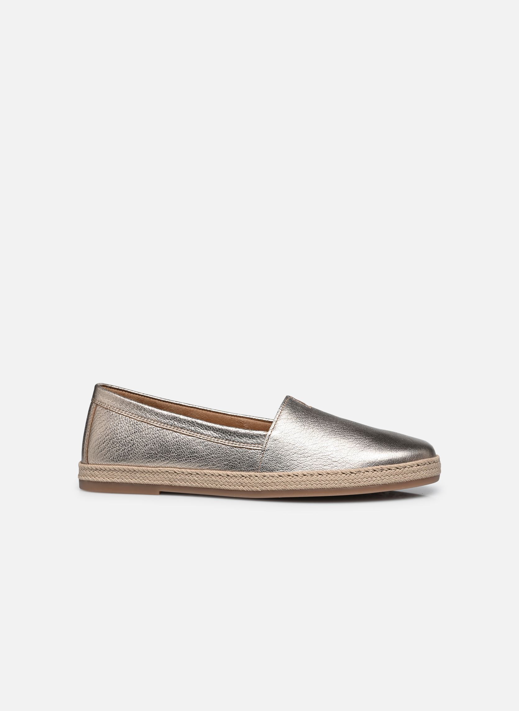 Platte espadrilles 65.221 dames goud en brons Gabor Platte espadrilles 65.221 dames goud en brons PUDER