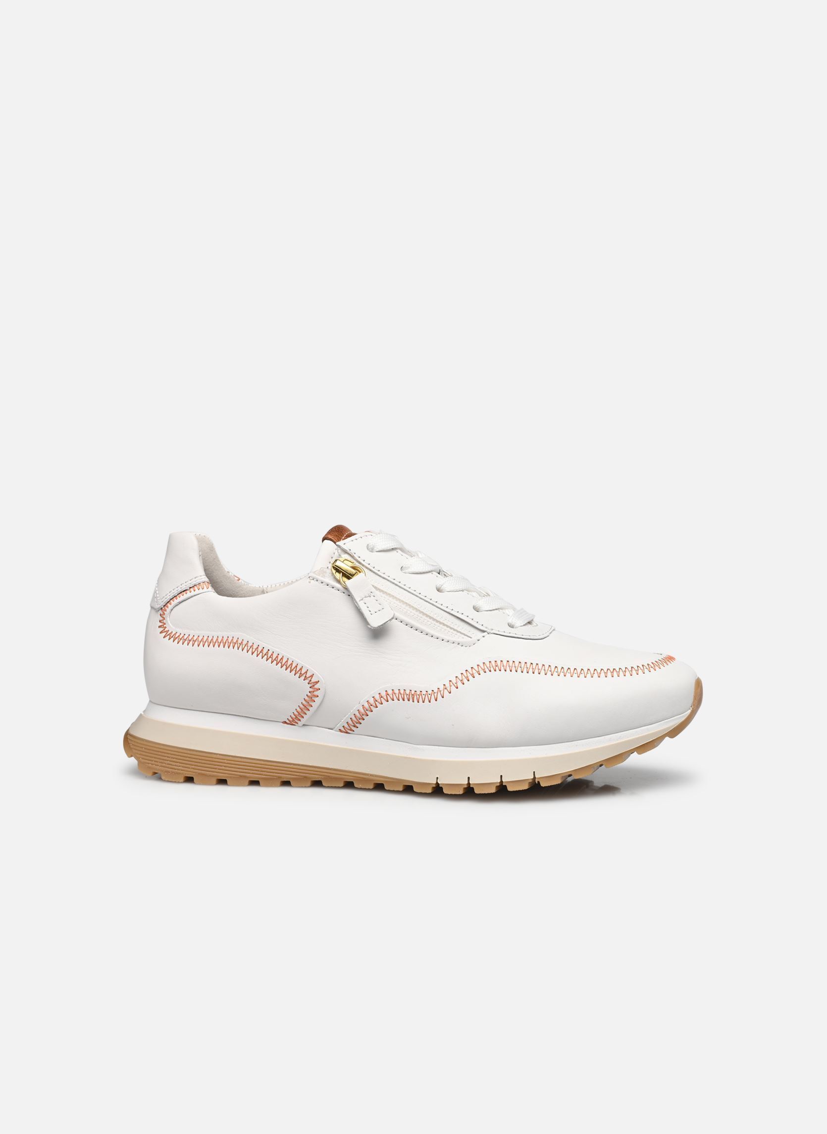 Niedrige Sneaker 66.379 damen weiß Gabor Niedrige Sneaker 66.379 damen weiß WEISS/APRICOT