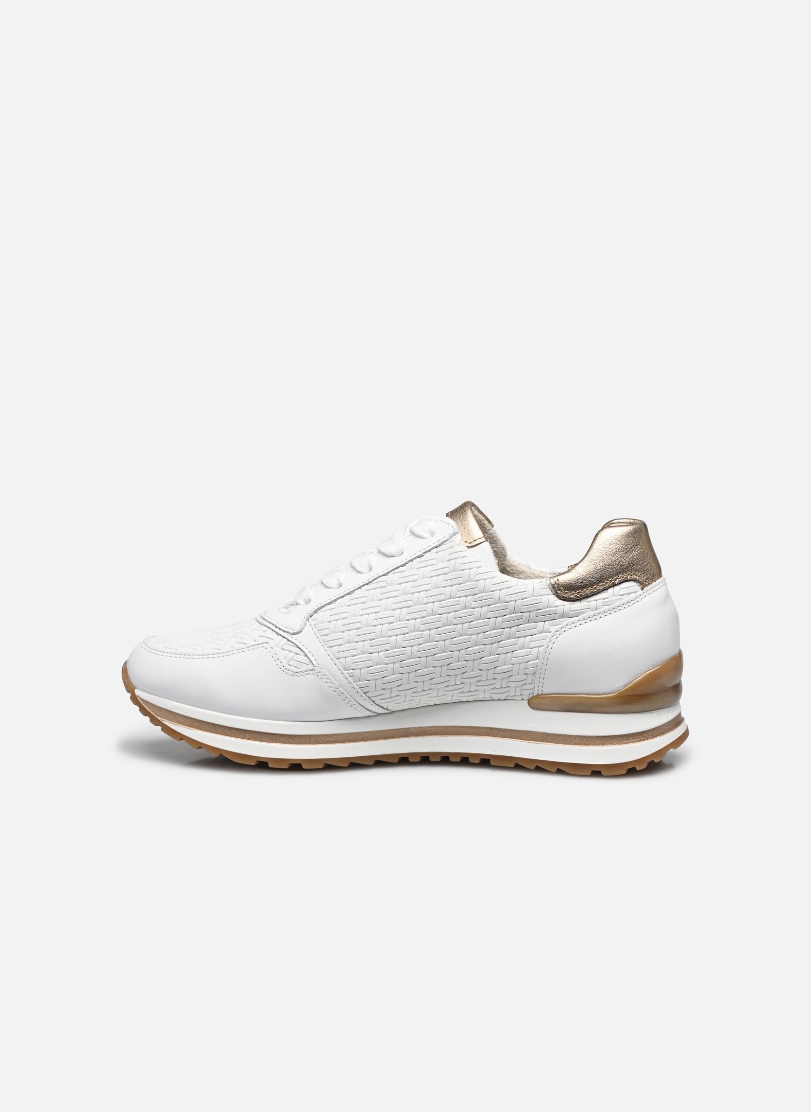 Niedrige Sneaker 66.528 damen weiß Gabor Niedrige Sneaker 66.528 damen weiß WEISS/PLATINO