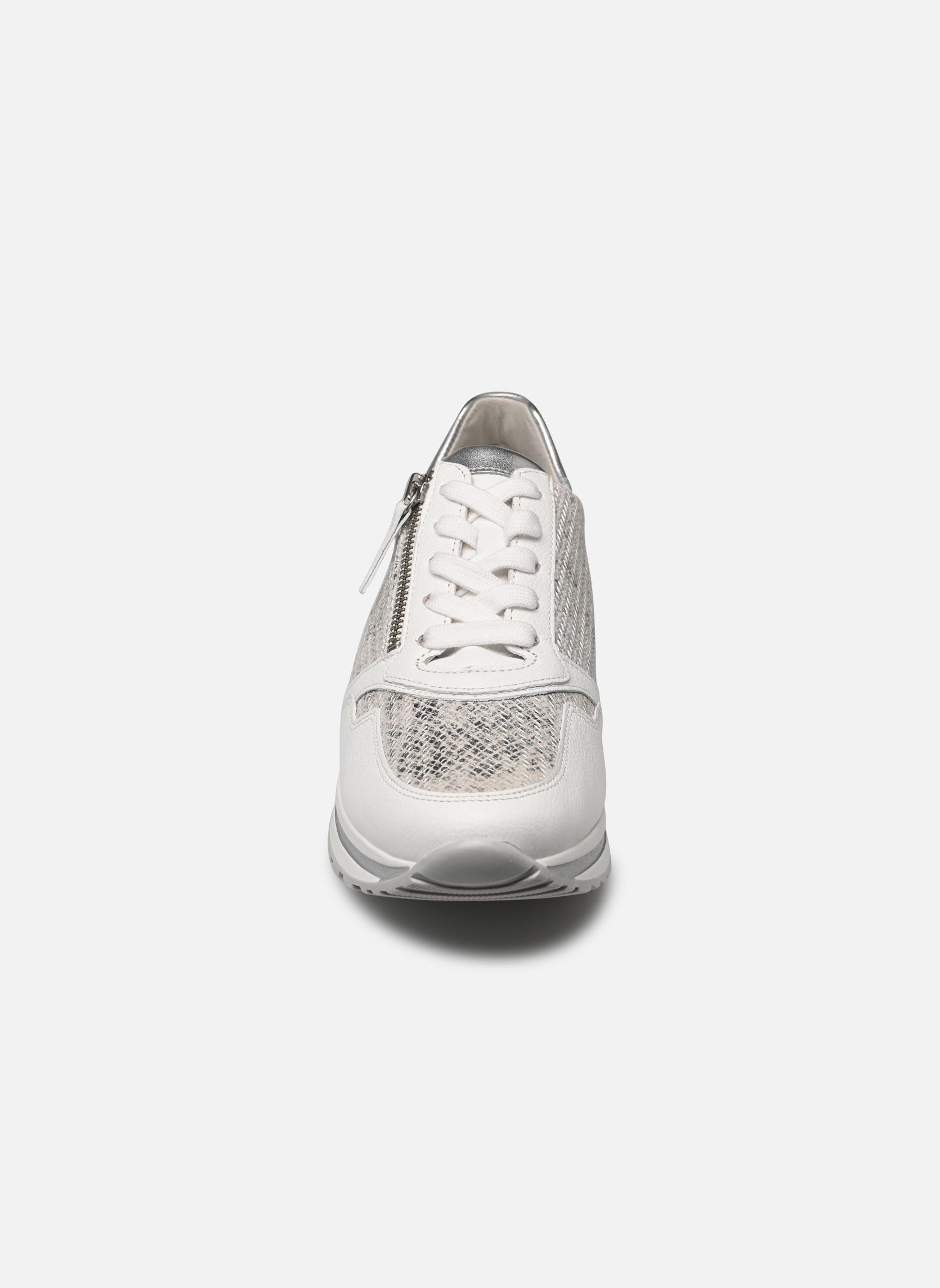 Lage sneakers 66.528 dames wit Gabor Lage sneakers 66.528 dames wit ICE/WEISS/SILBER