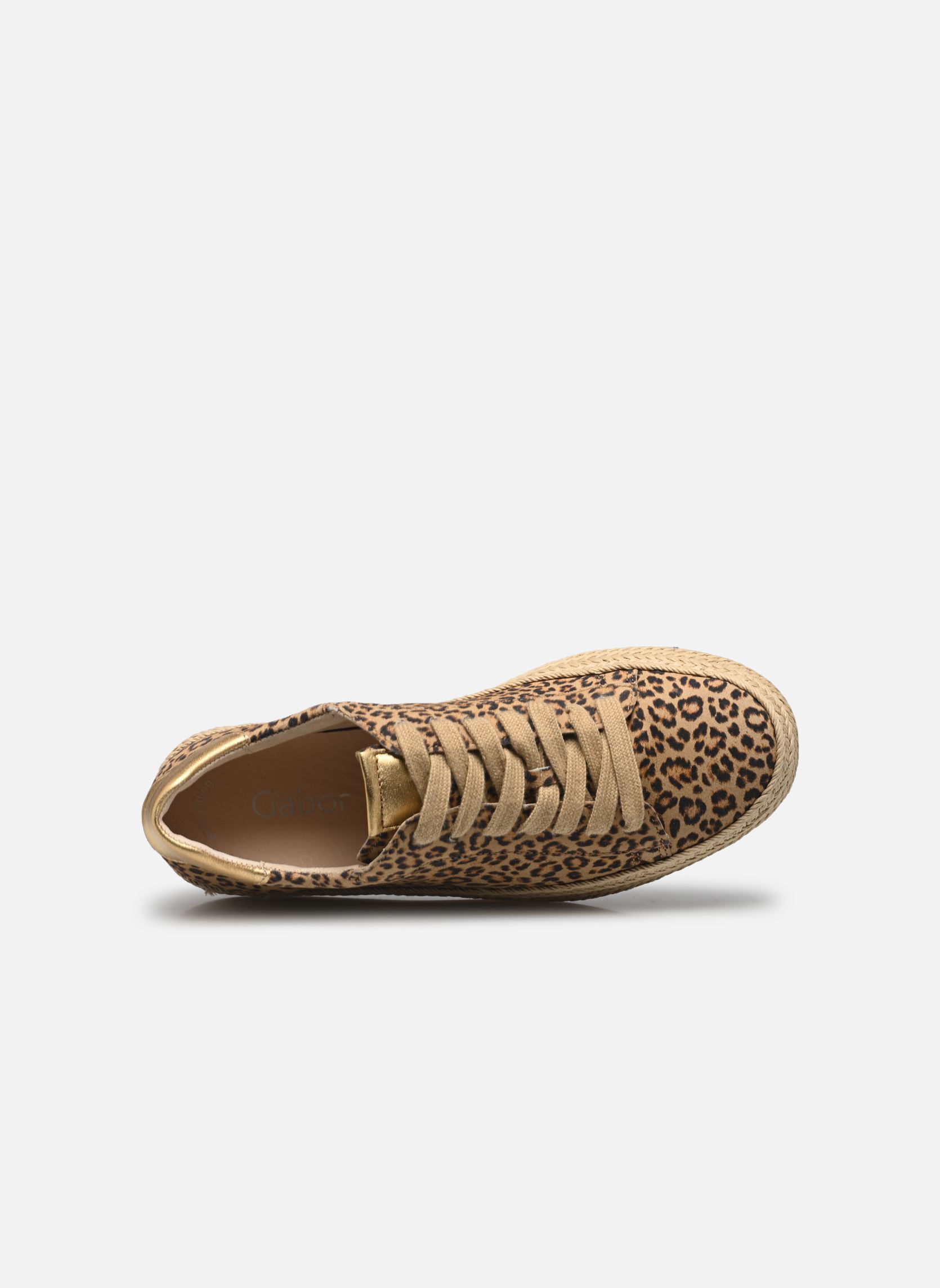 Niedrige Sneaker 63.270 damen beige Gabor Niedrige Sneaker 63.270 damen beige NATUR /GOLD