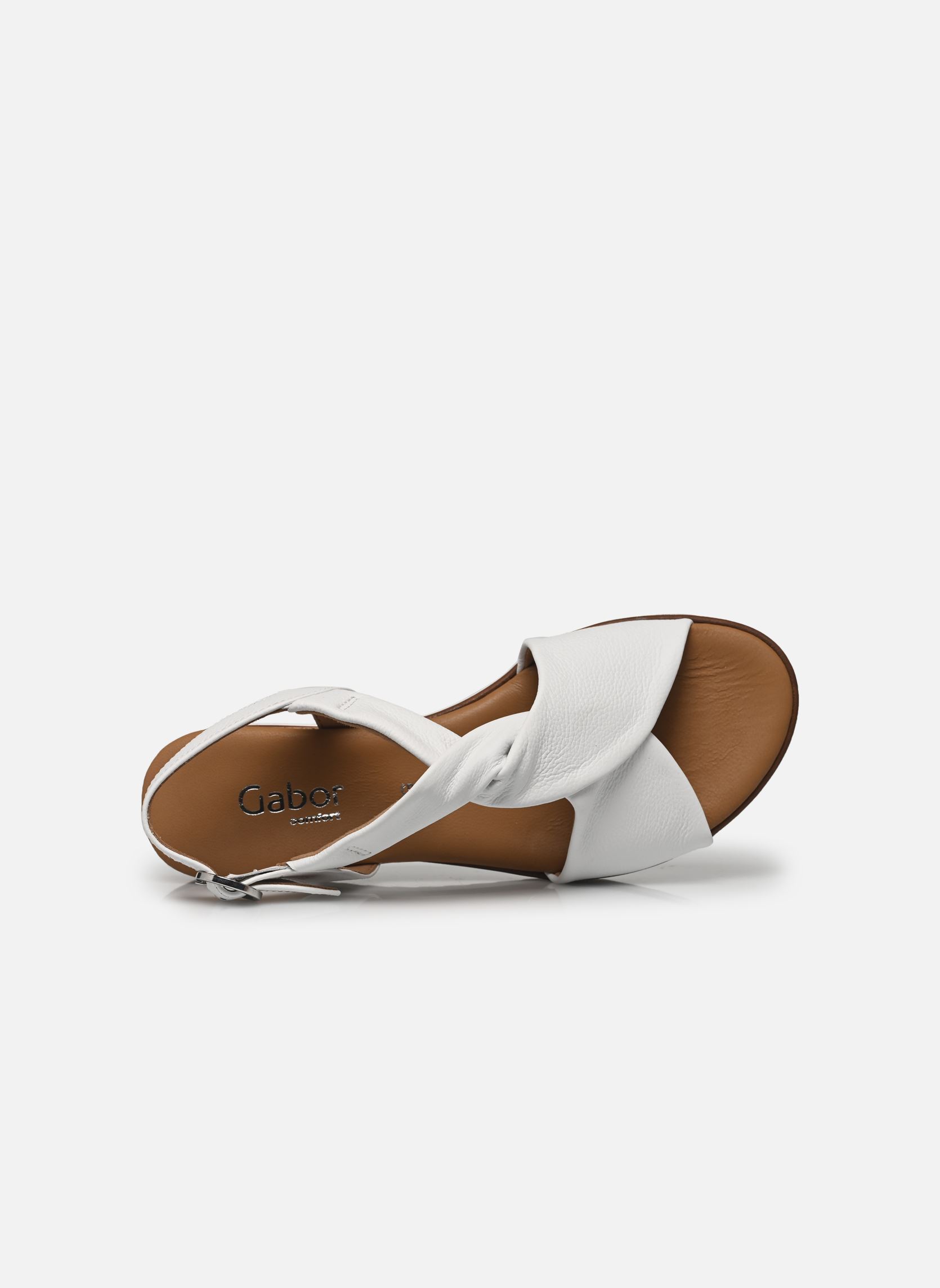 Sandali con zeppa e plateau 62.751 donna bianco Gabor Sandali con zeppa e plateau 62.751 donna bianco WEISS