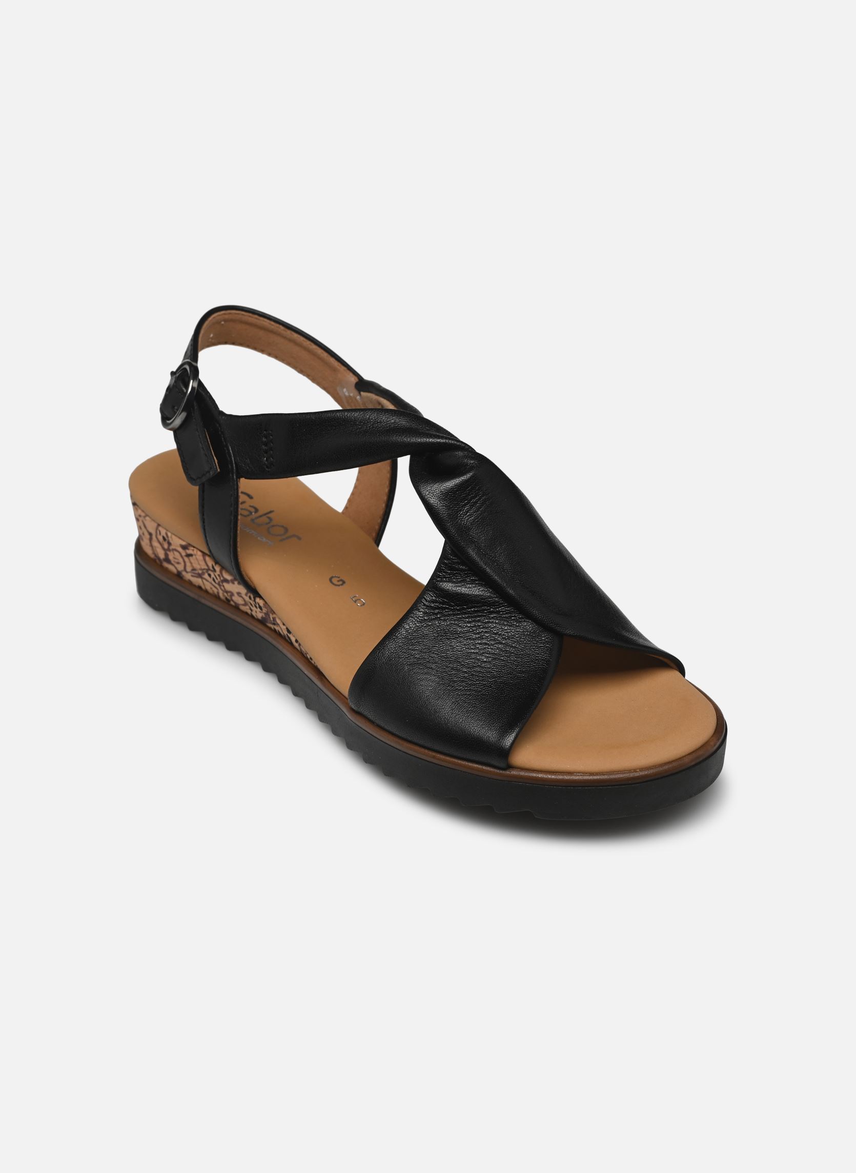 Keil- und Plateausandalen 62.751 damen schwarz Gabor Keil- und Plateausandalen 62.751 damen schwarz SCHWARZ