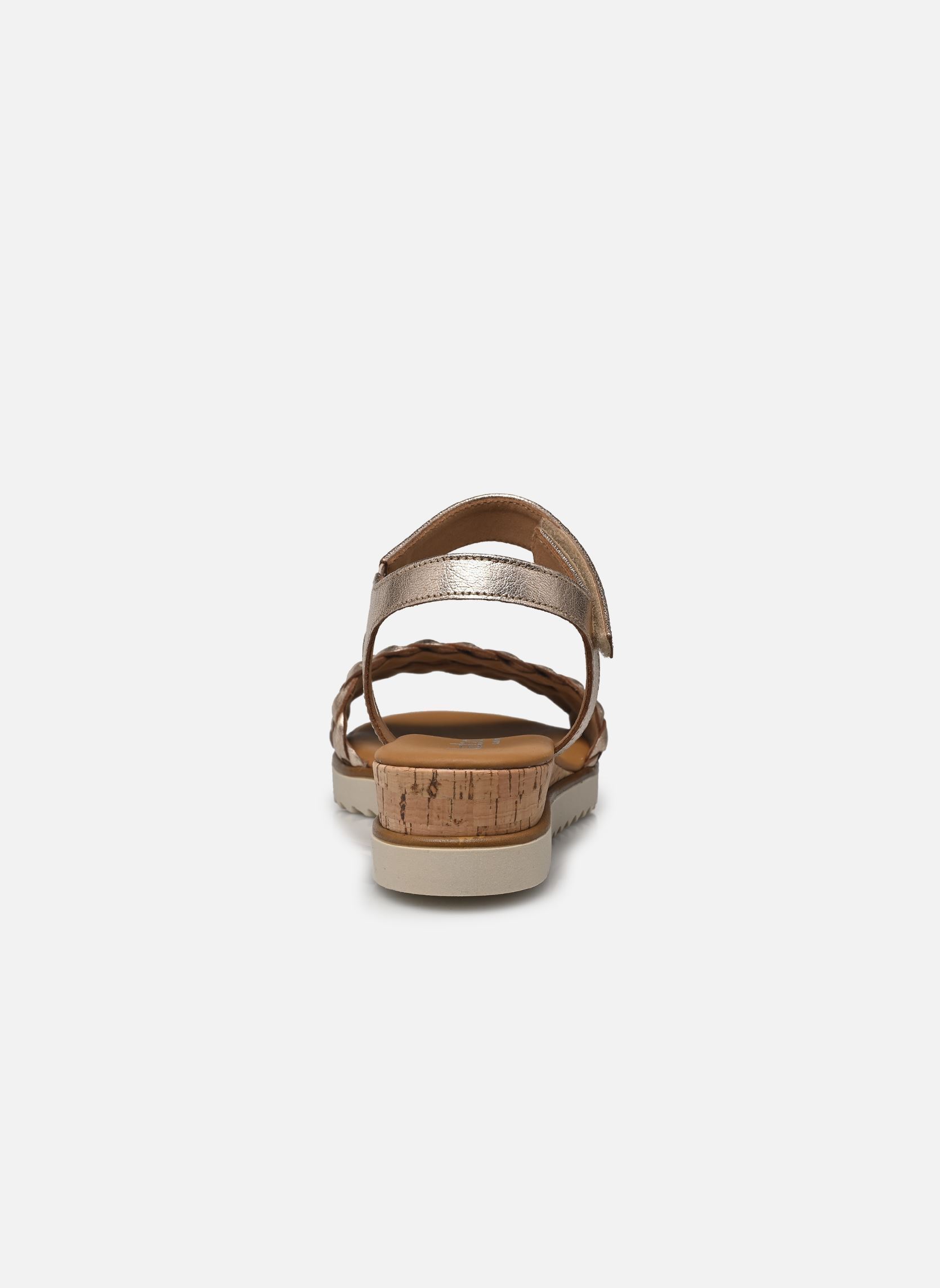 Sandalias y plataformas de cuña 62.759 mujer oro y bronce Gabor Sandalias y plataformas de cuña 62.759 mujer oro y bronce MUSCHEL