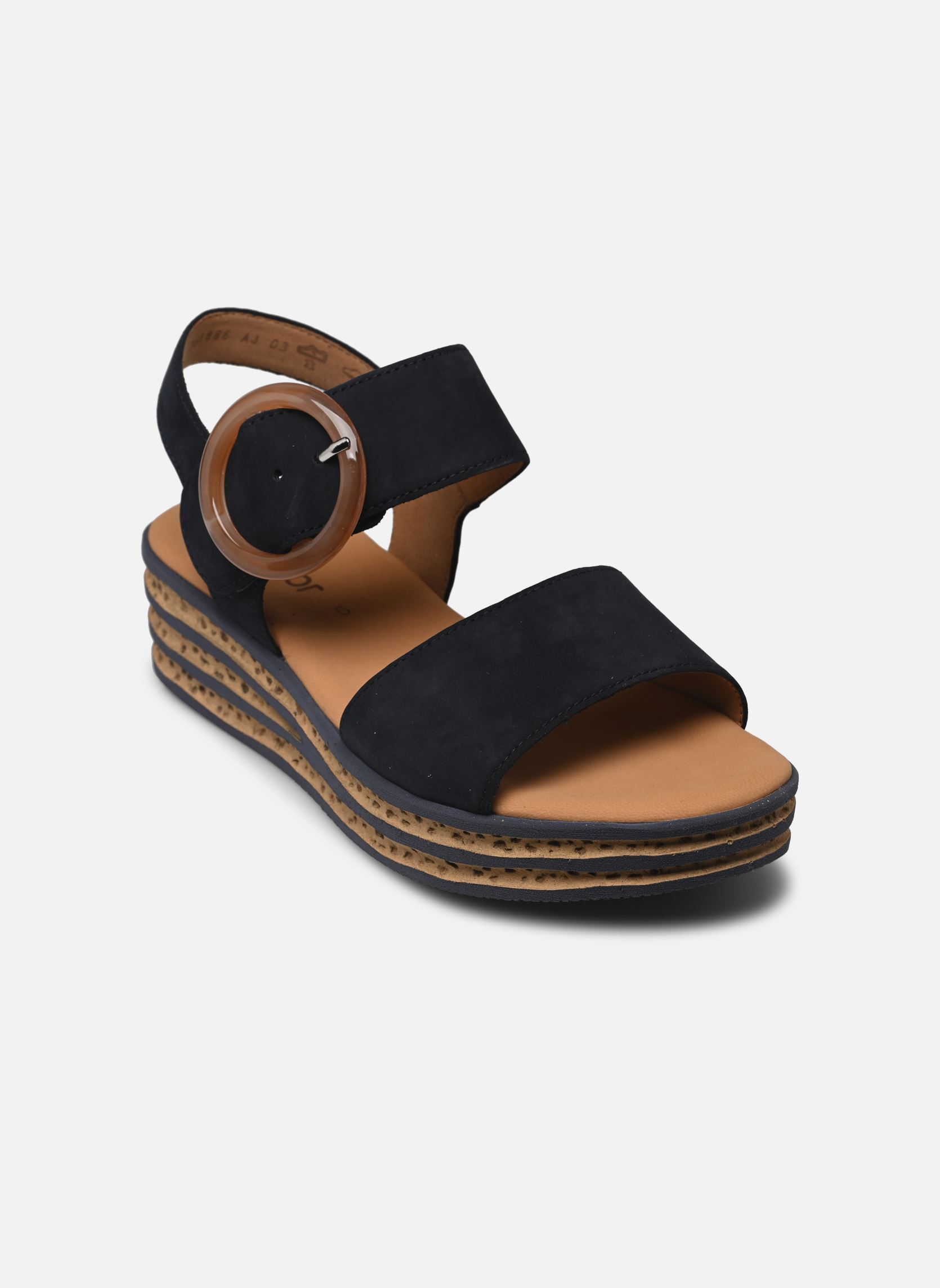 Keil- und Plateausandalen 64.550 damen blau Gabor Keil- und Plateausandalen 64.550 damen blau BLUE