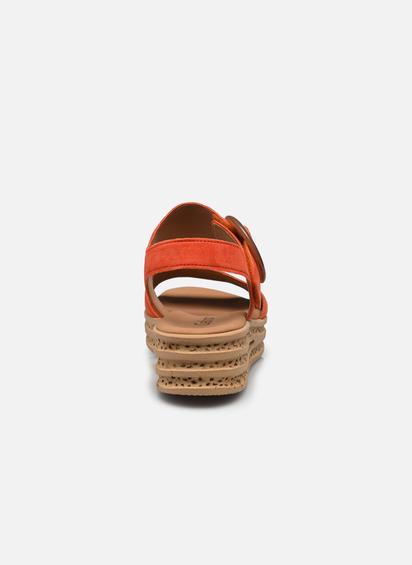 Sandales compensées et plateformes 64.550 femme orange Gabor Sandales compensées et plateformes 64.550 femme orange PUMPKIN