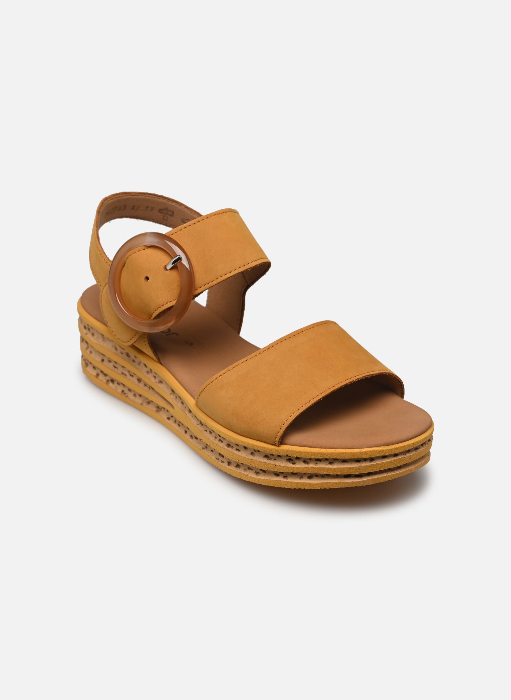 Keil- und Plateausandalen 64.550 damen gelb Gabor Keil- und Plateausandalen 64.550 damen gelb CURRY