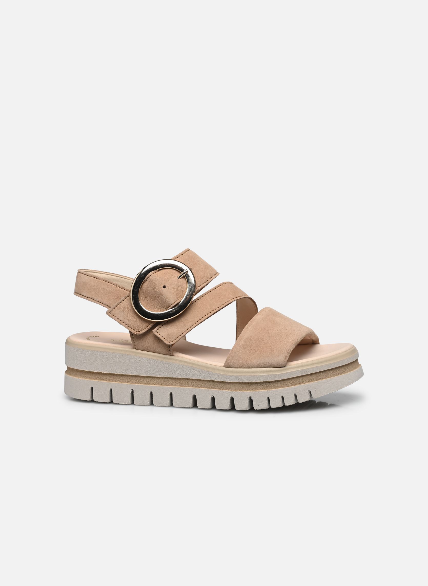 Keil- und Plateausandalen 64.627 damen braun Gabor Keil- und Plateausandalen 64.627 damen braun CARAMEL