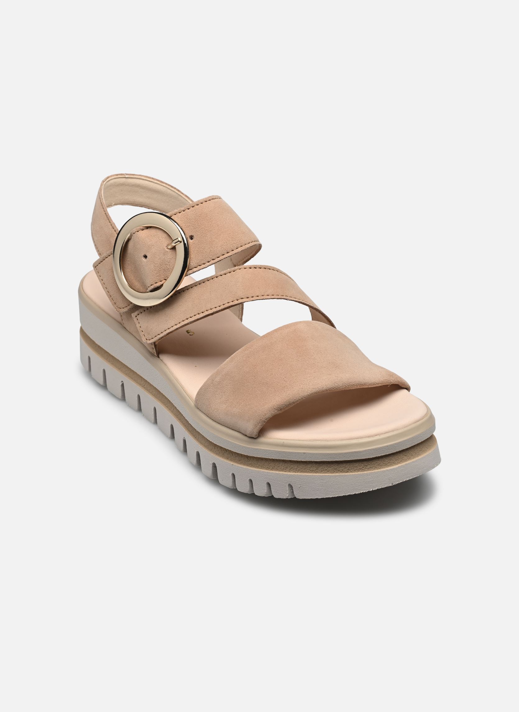 Keil- und Plateausandalen 64.627 damen braun Gabor Keil- und Plateausandalen 64.627 damen braun CARAMEL