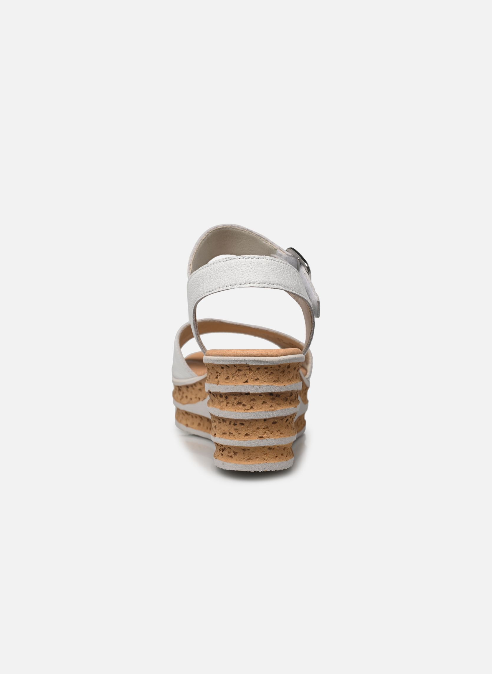 Keil- und Plateausandalen 64.651 damen weiß Gabor Keil- und Plateausandalen 64.651 damen weiß WEISS