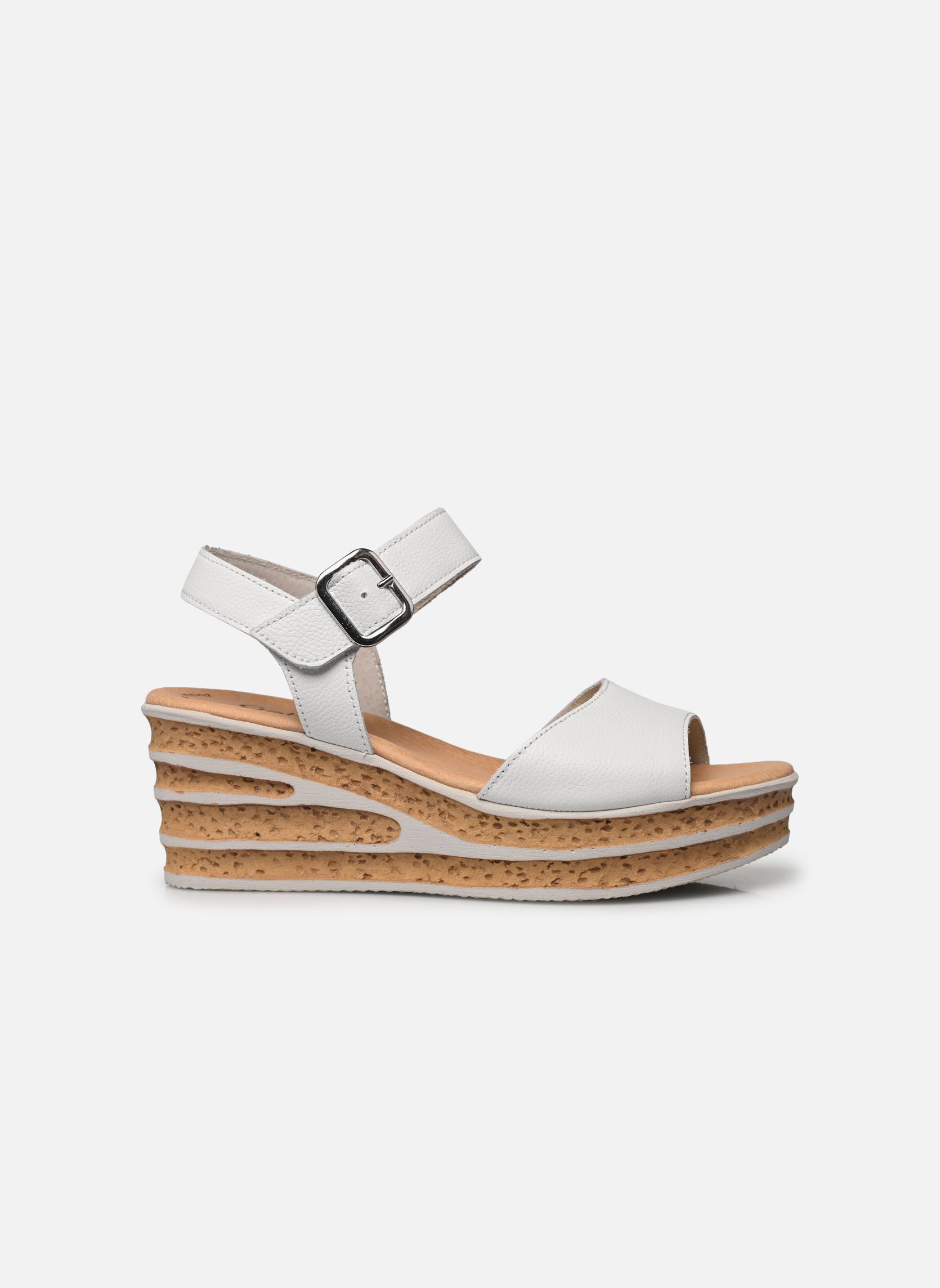 Keil- und Plateausandalen 64.651 damen weiß Gabor Keil- und Plateausandalen 64.651 damen weiß WEISS