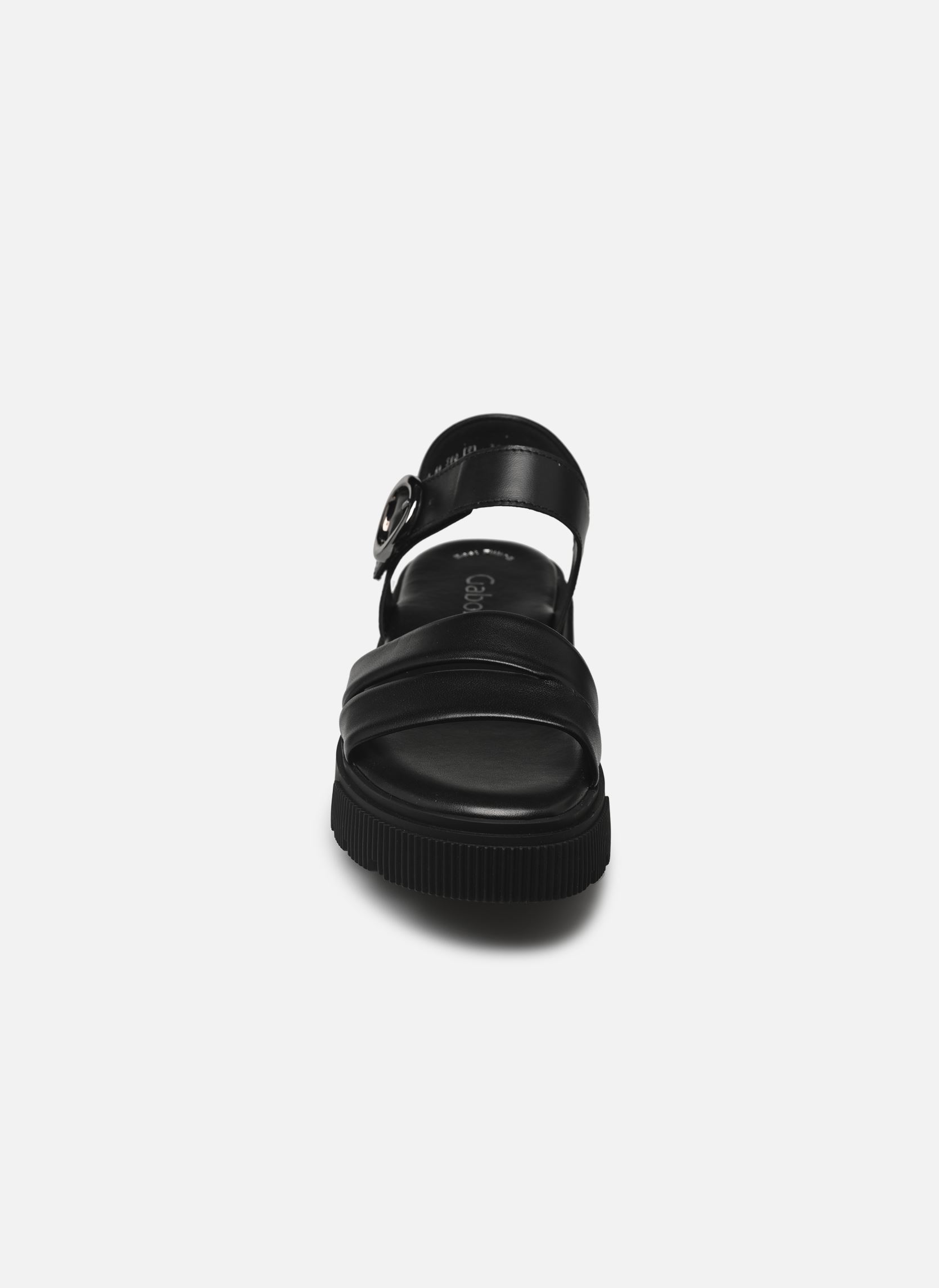 Sandales compensées et plateformes 64.510 femme noir Gabor Sandales compensées et plateformes 64.510 femme noir SCHWARZ