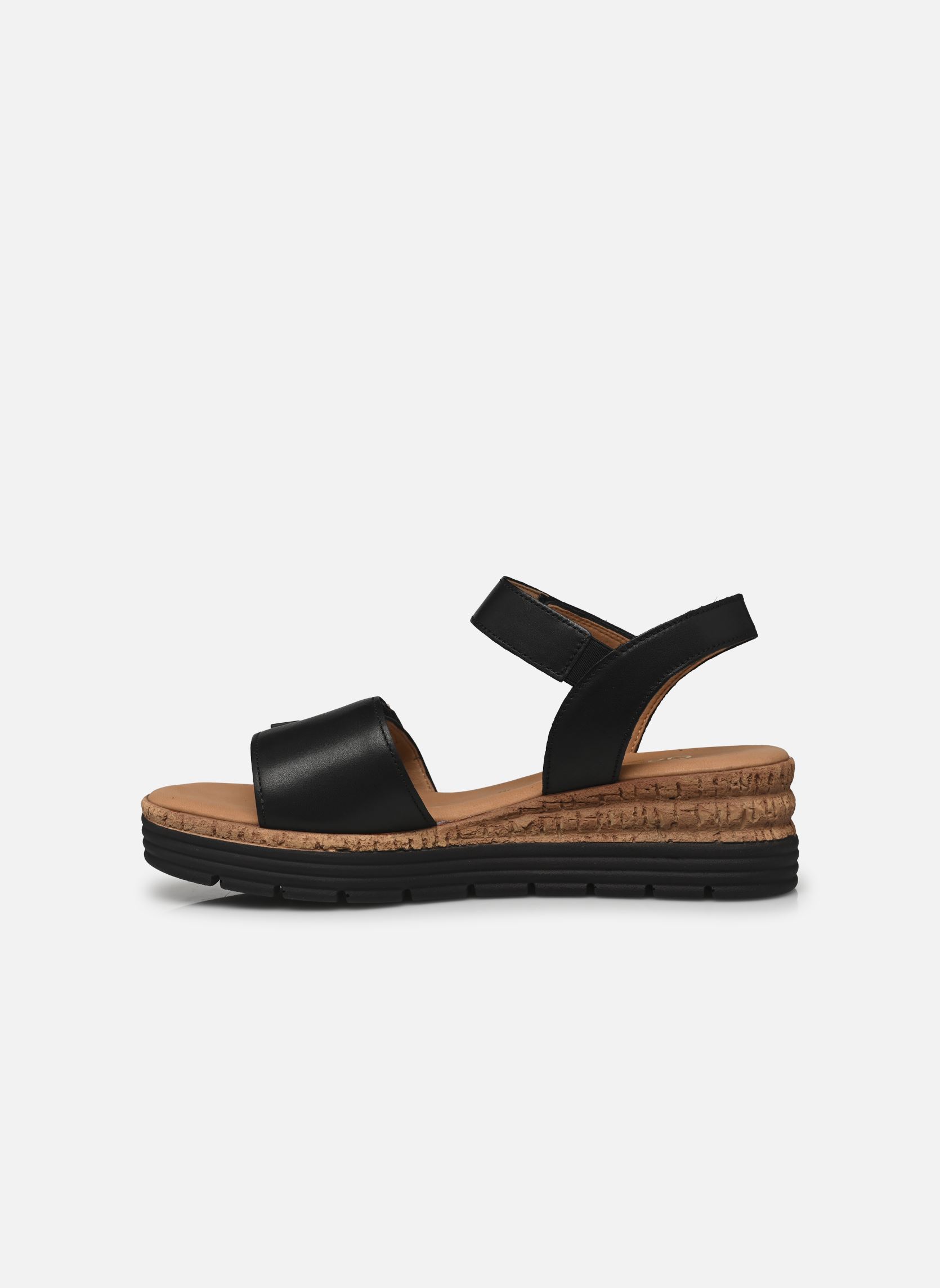 Keil- und Plateausandalen 62.700 damen schwarz Gabor Keil- und Plateausandalen 62.700 damen schwarz SCHWARZ