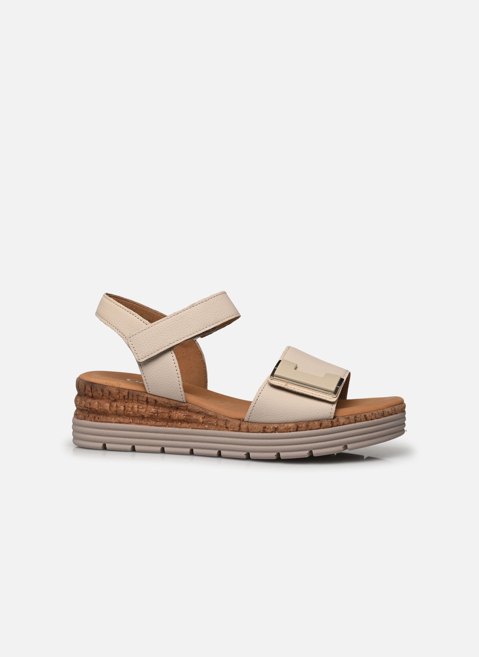 Keil- und Plateausandalen 62.700 damen weiß Gabor Keil- und Plateausandalen 62.700 damen weiß CREME