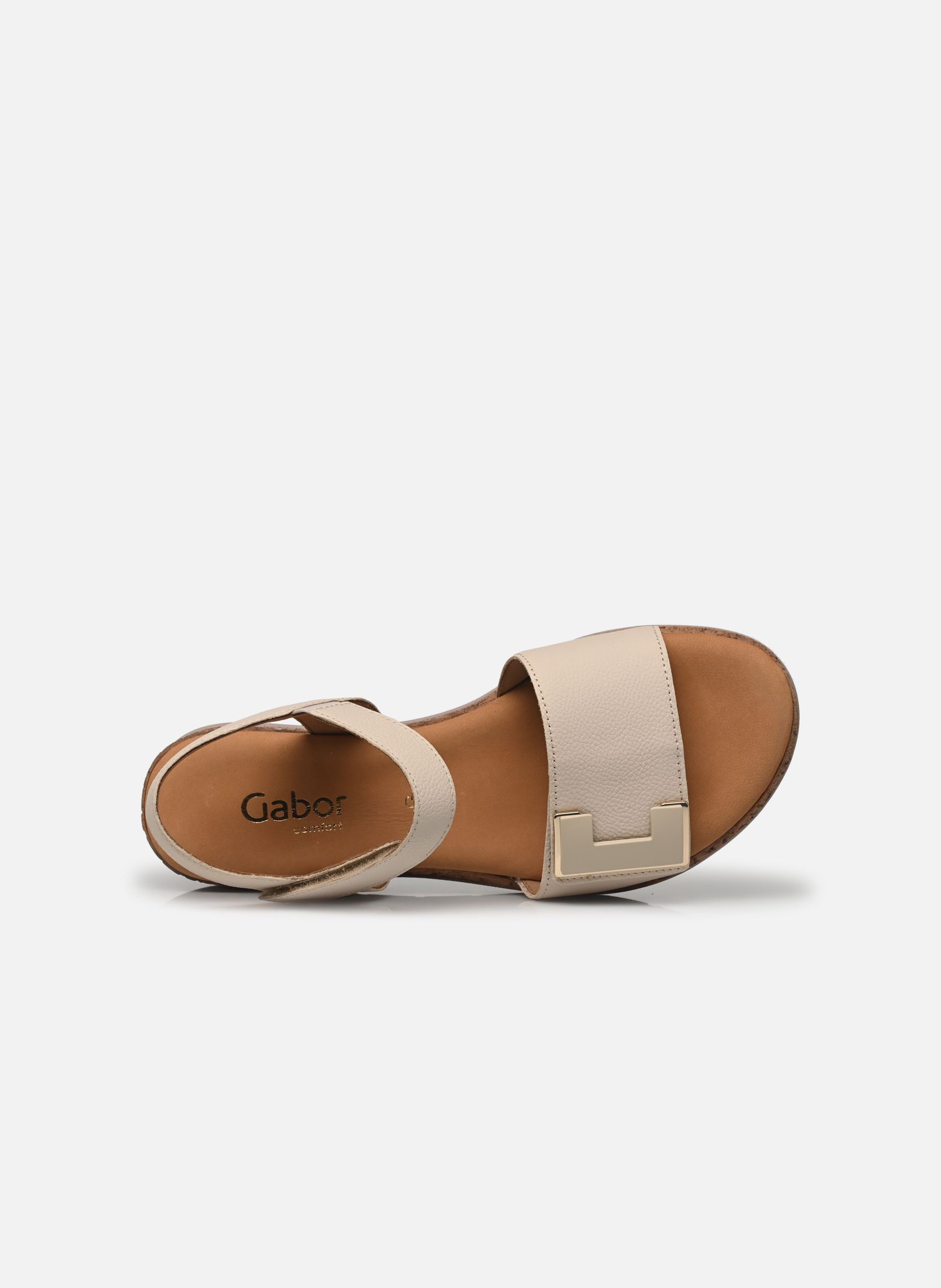Keil- und Plateausandalen 62.700 damen weiß Gabor Keil- und Plateausandalen 62.700 damen weiß CREME