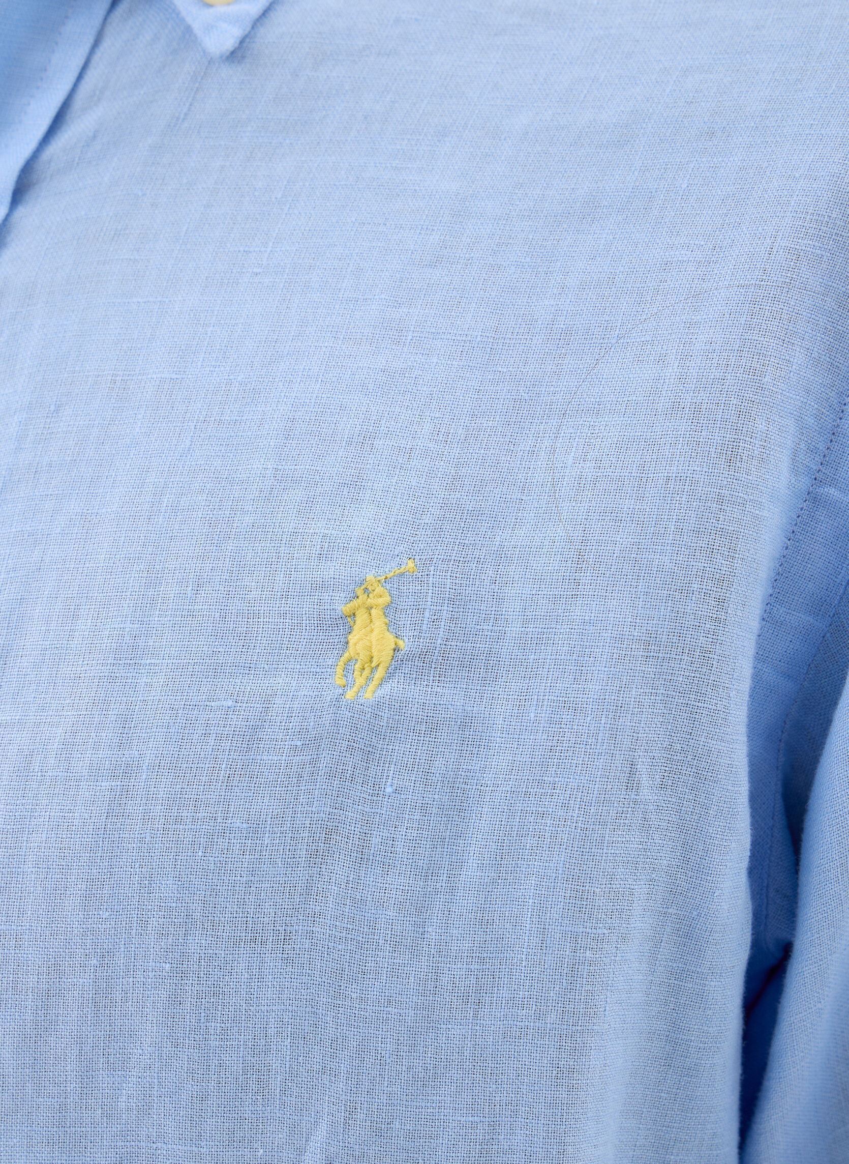 Chemises Cubdppcs-Long Sleeve-Sport Shirt 7109662 homme bleu Polo Ralph Lauren Chemises Cubdppcs-Long Sleeve-Sport Shirt 7109662 homme bleu Austin Blue