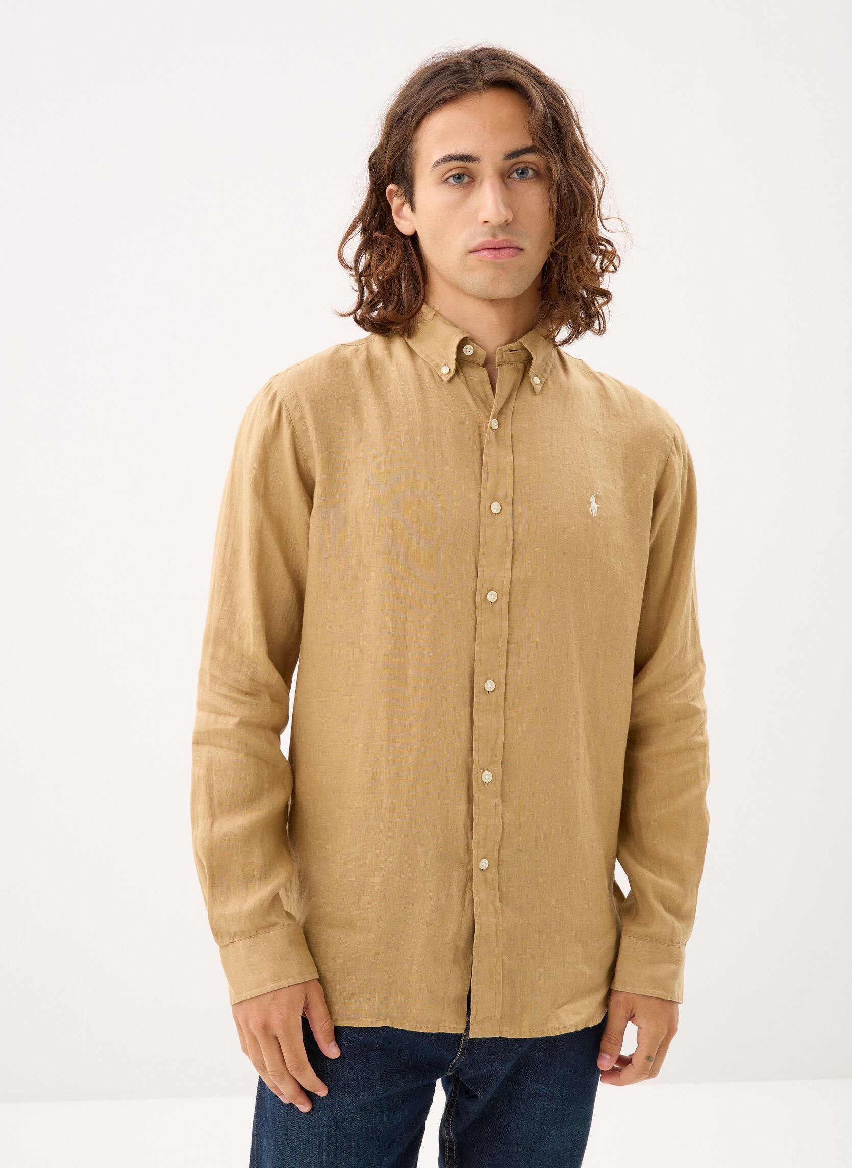 Hemden Cubdppcs-Long Sleeve-Sport Shirt 7109662 herren grün Polo Ralph Lauren Hemden Cubdppcs-Long Sleeve-Sport Shirt 7109662 herren grün CAFE TAN