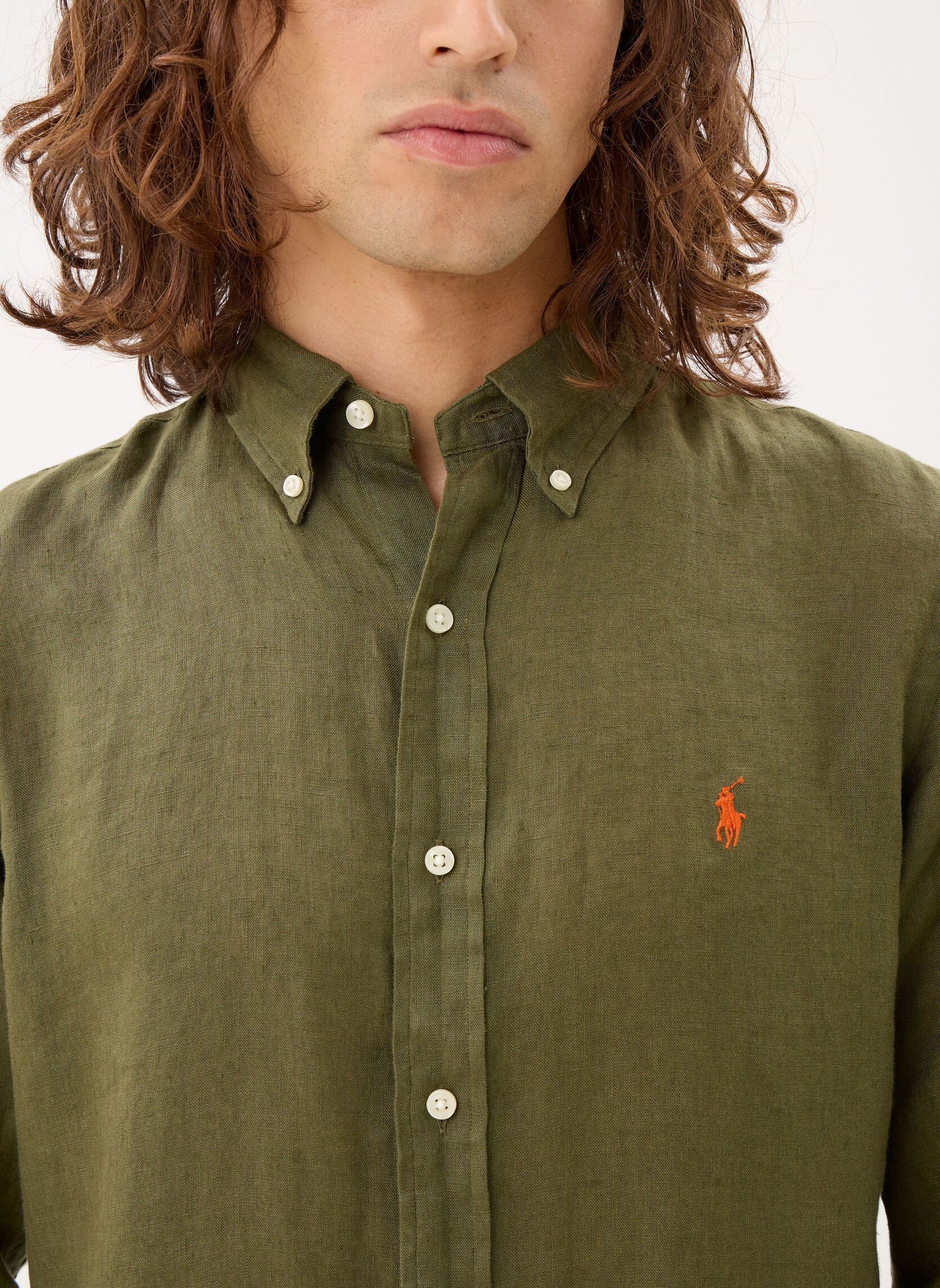 Hemden Cubdppcs-Long Sleeve-Sport Shirt 7109662 herren grün Polo Ralph Lauren Hemden Cubdppcs-Long Sleeve-Sport Shirt 7109662 herren grün NEW OLIVE