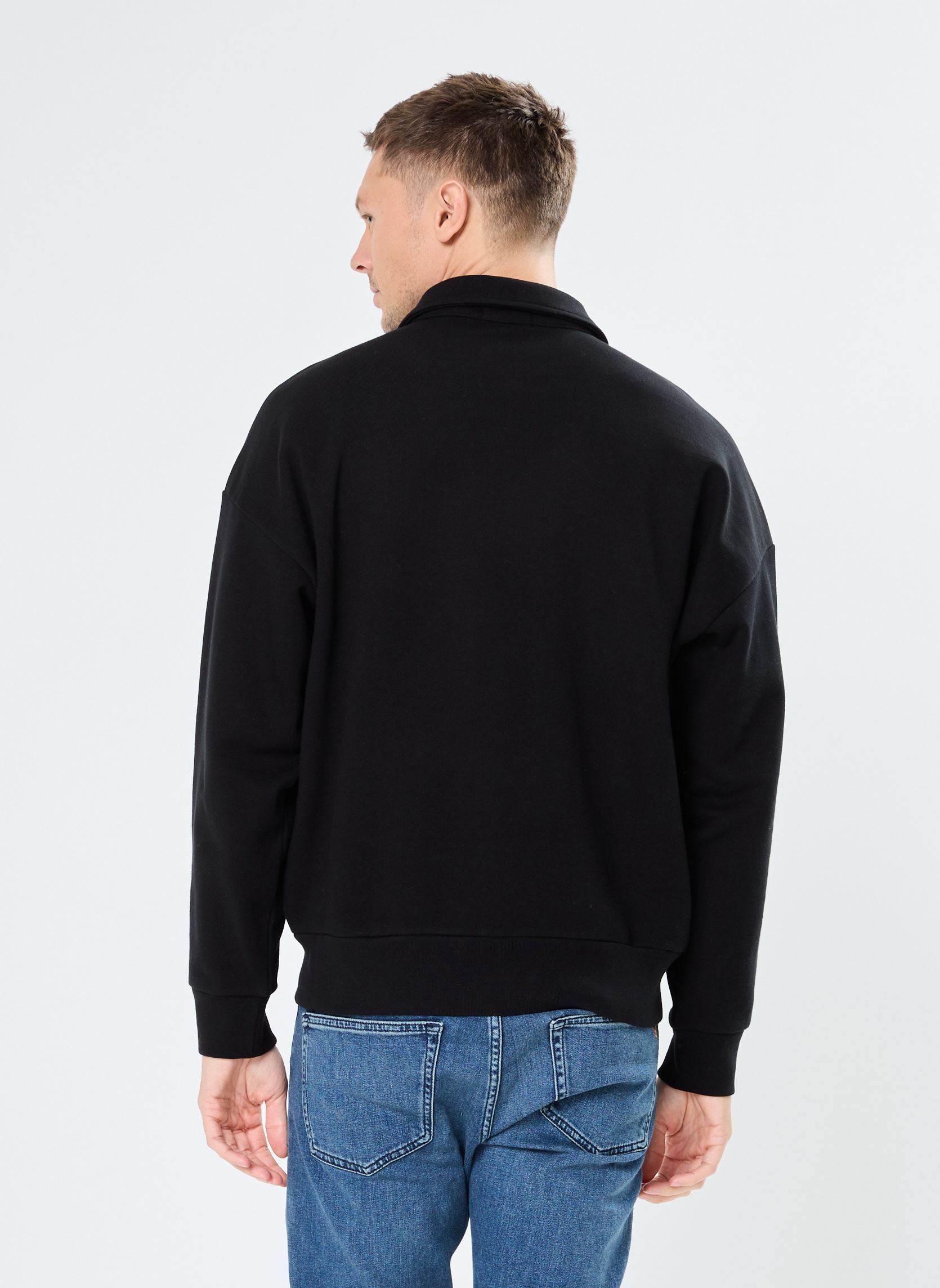 Pulls Lshzm7-Long Sleeve-Half Zip 710961601 homme noir Polo Ralph Lauren Pulls Lshzm7-Long Sleeve-Half Zip 710961601 homme noir POLO BLACK