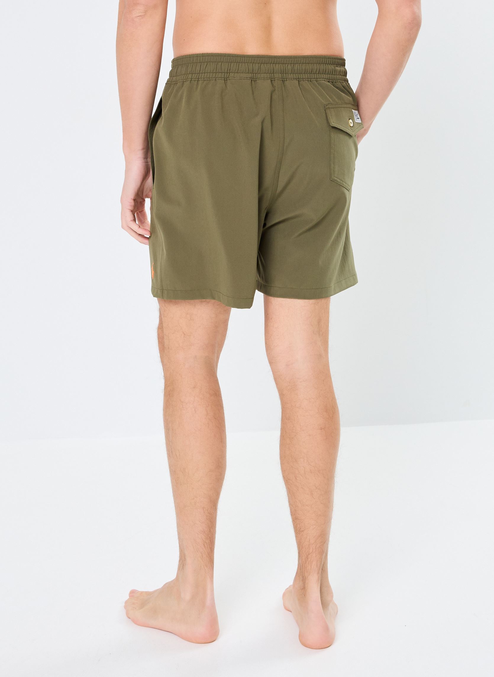 Pantaloncini da bagno Traveler-Mid-Trunk 710957782 uomo verde Polo Ralph Lauren Pantaloncini da bagno Traveler-Mid-Trunk 710957782 uomo verde NEW OLIVE