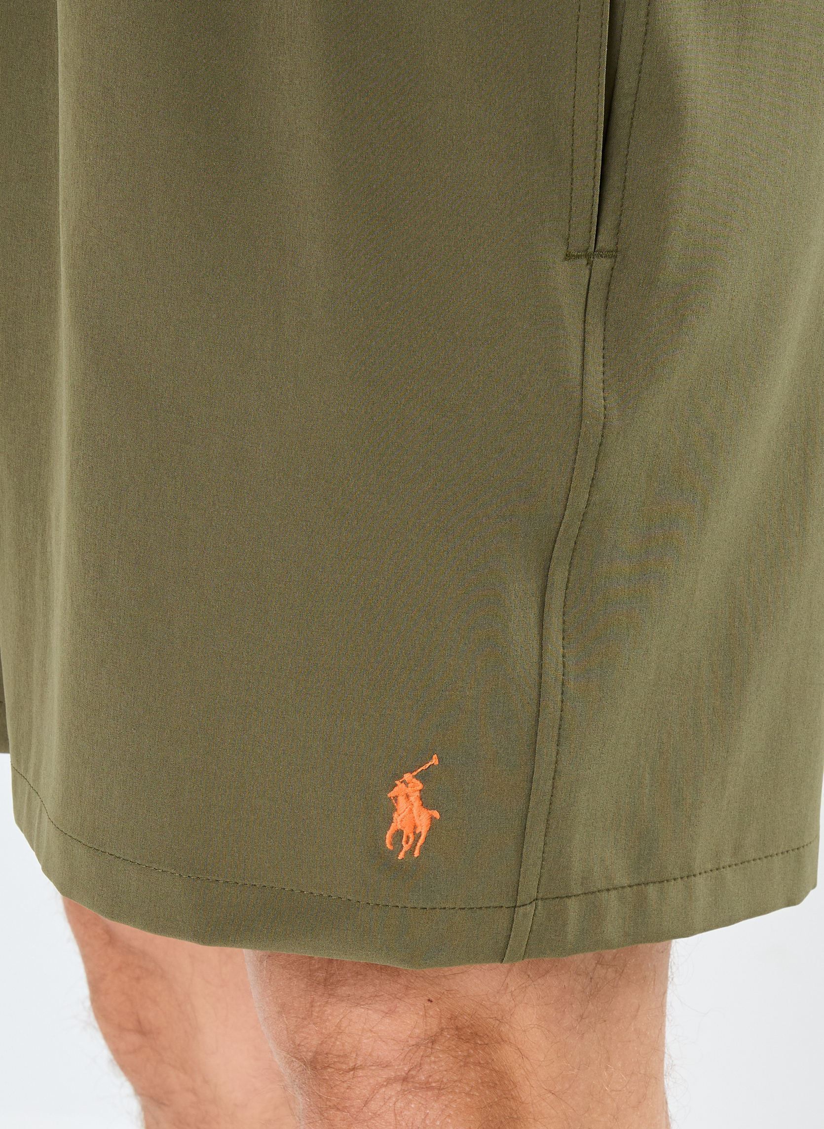 Pantaloncini da bagno Traveler-Mid-Trunk 710957782 uomo verde Polo Ralph Lauren Pantaloncini da bagno Traveler-Mid-Trunk 710957782 uomo verde NEW OLIVE