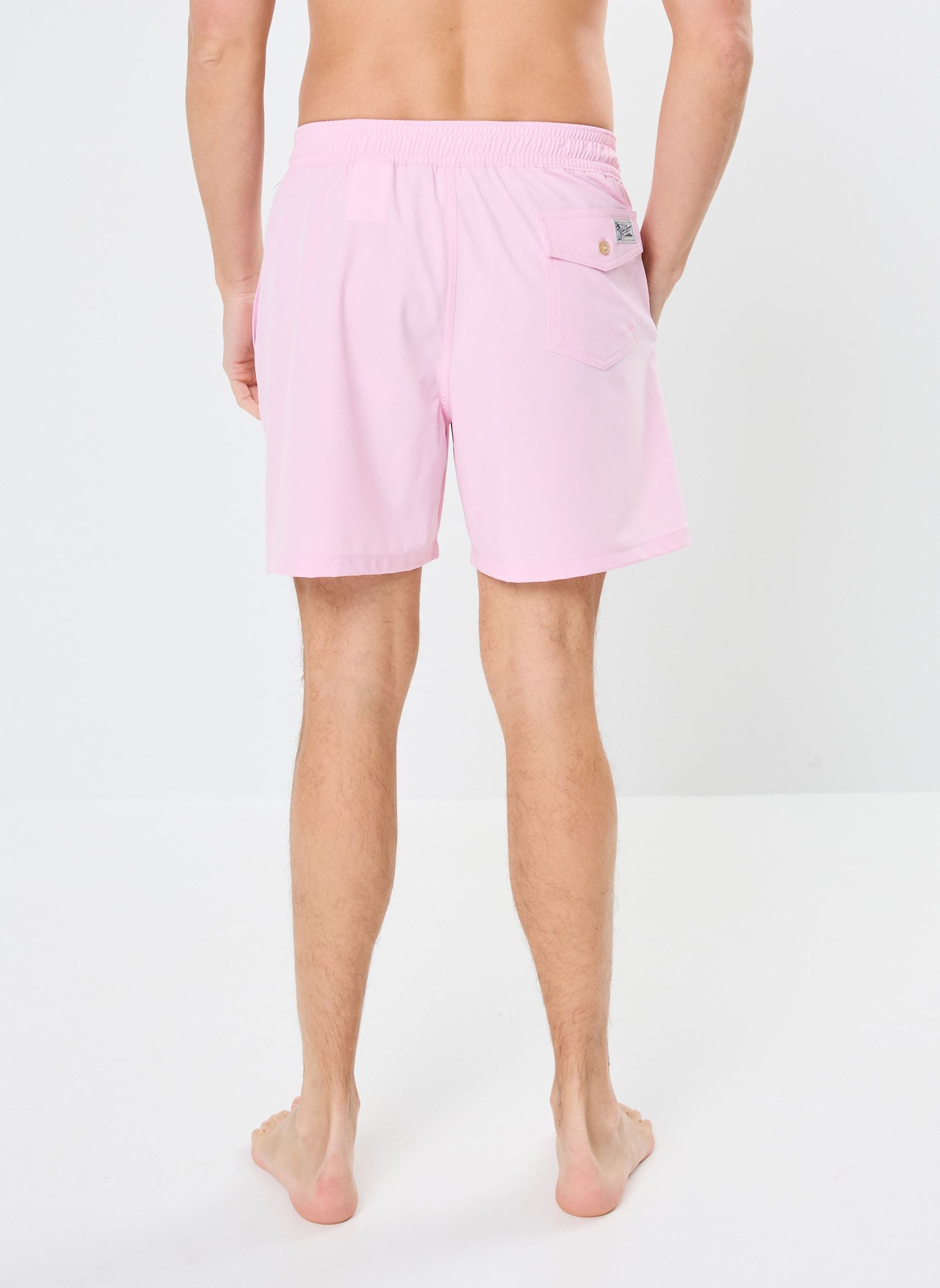 Polo Ralph Lauren Pantaloncini da bagno Traveler-Mid-Trunk 710957782 uomo rosa online | Italia