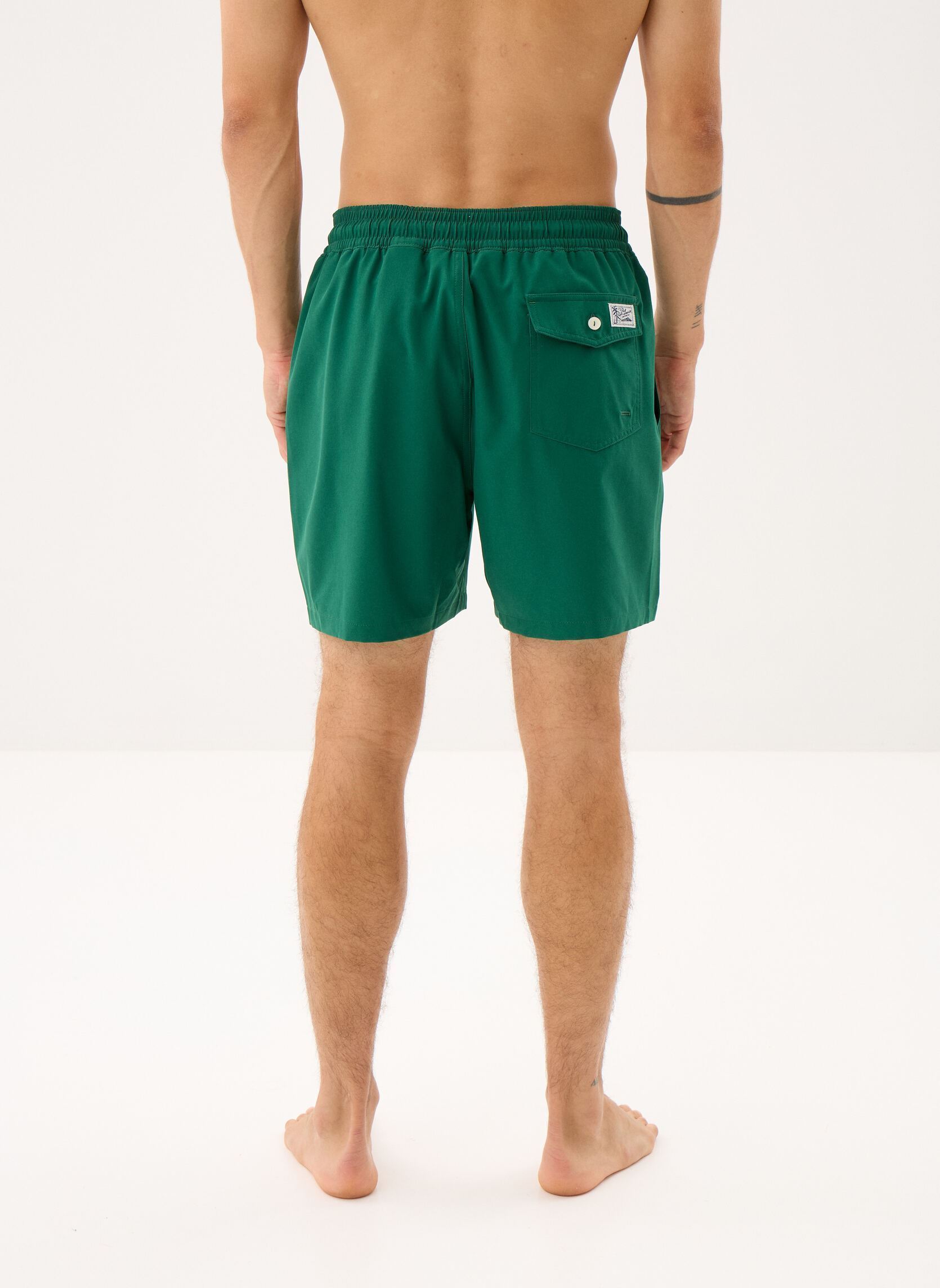 Badeshorts Traveler-Mid-Trunk 710957782 herren grün Polo Ralph Lauren Badeshorts Traveler-Mid-Trunk 710957782 herren grün NEW FOREST