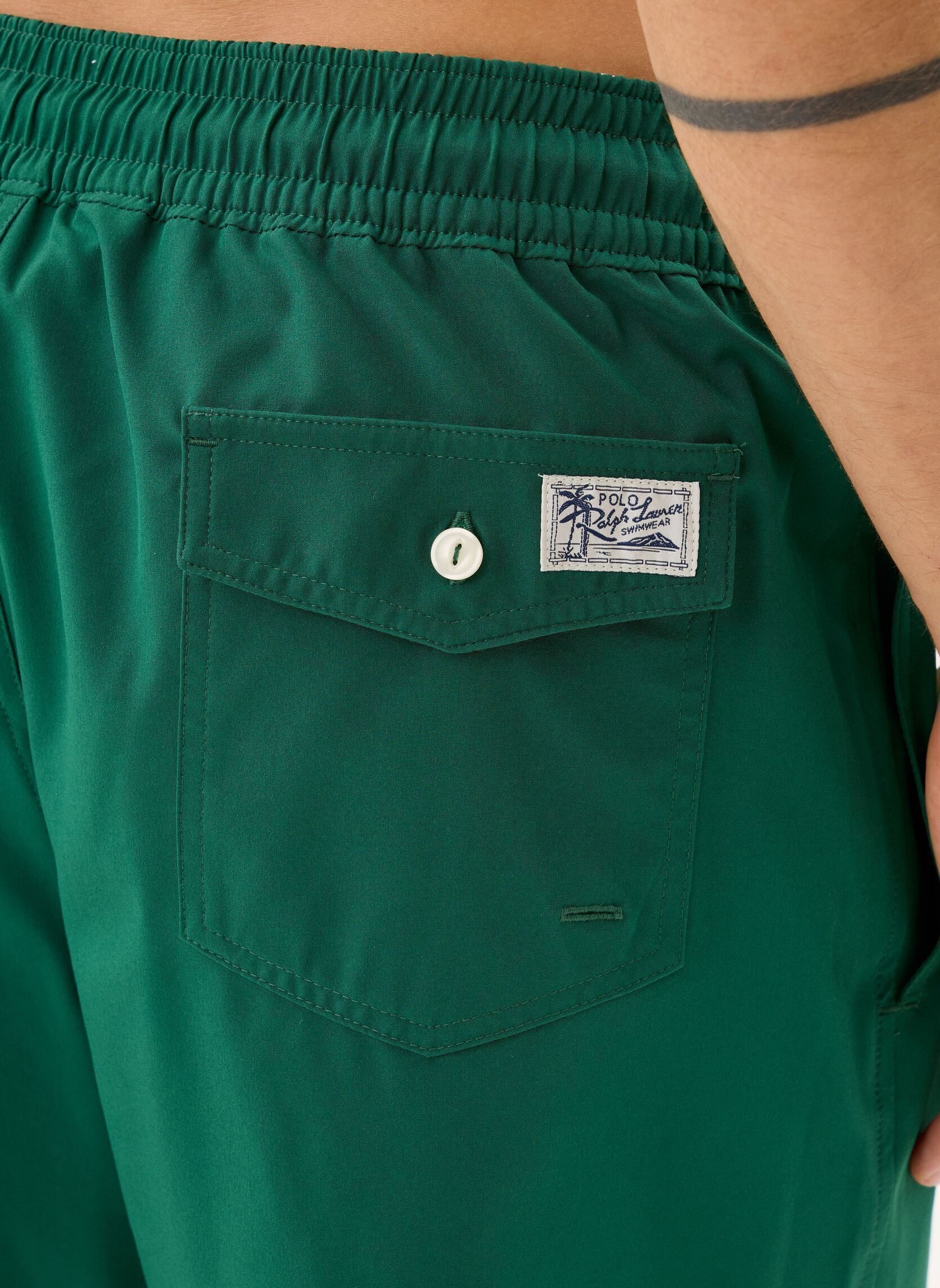 Badeshorts Traveler-Mid-Trunk 710957782 herren grün Polo Ralph Lauren Badeshorts Traveler-Mid-Trunk 710957782 herren grün NEW FOREST