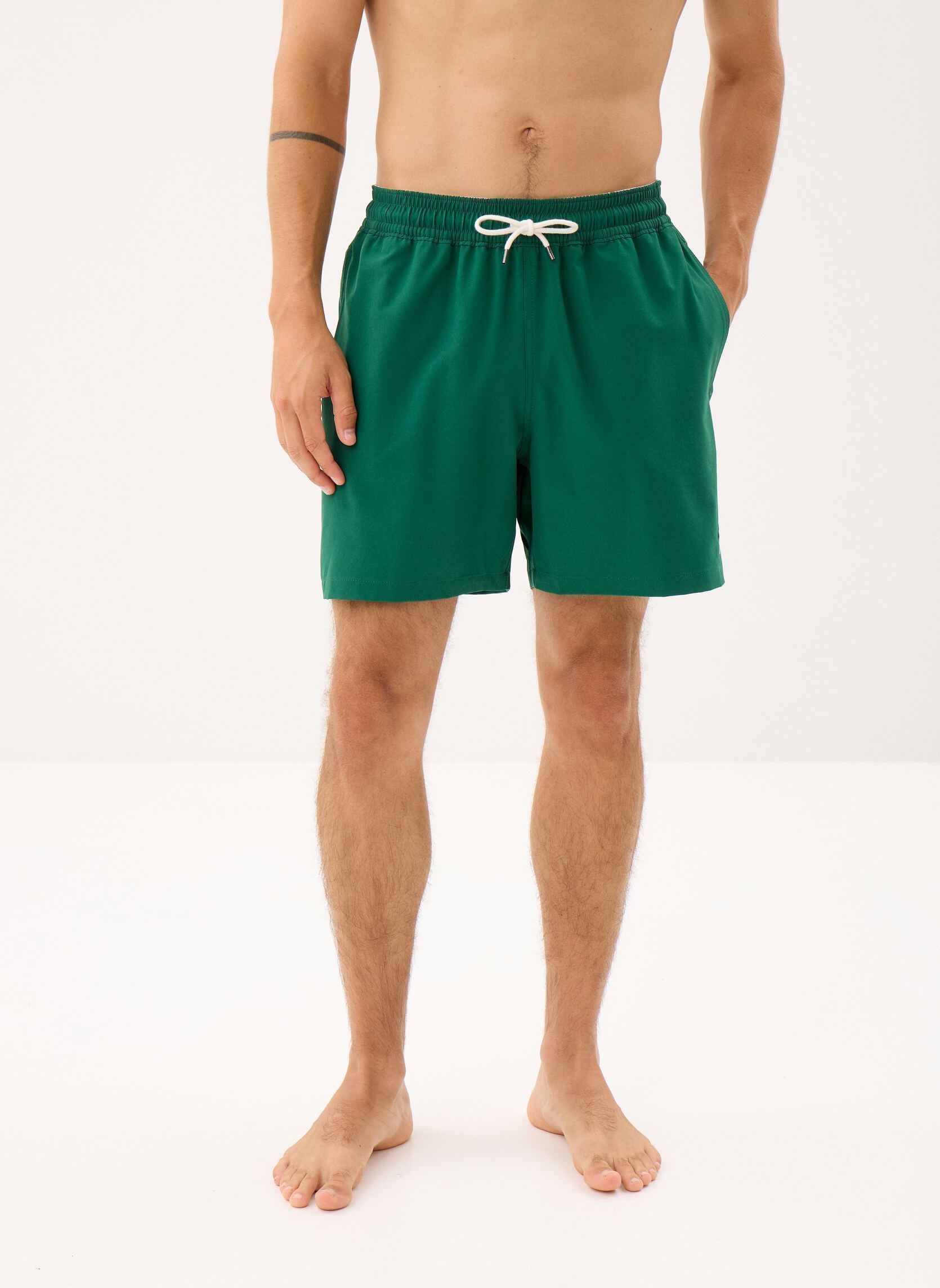 Badeshorts Traveler-Mid-Trunk 710957782 herren grün Polo Ralph Lauren Badeshorts Traveler-Mid-Trunk 710957782 herren grün NEW FOREST