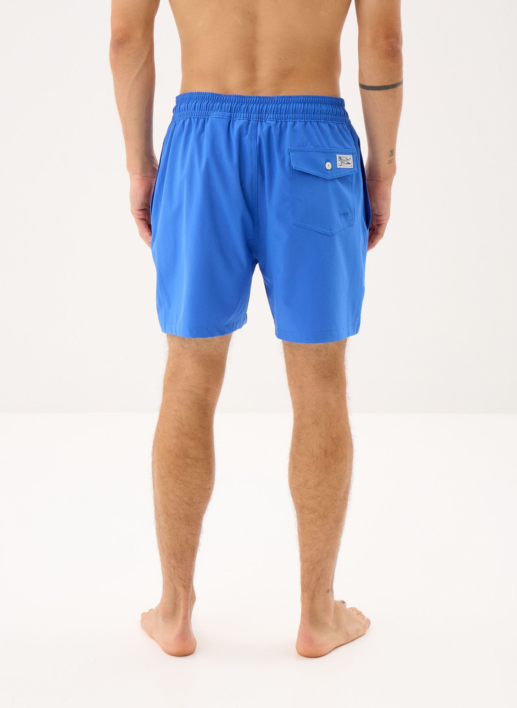 Zwemshorts Traveler-Mid-Trunk 710957782 heren blauw Polo Ralph Lauren Zwemshorts Traveler-Mid-Trunk 710957782 heren blauw NEW IRIS BLUE/C1750