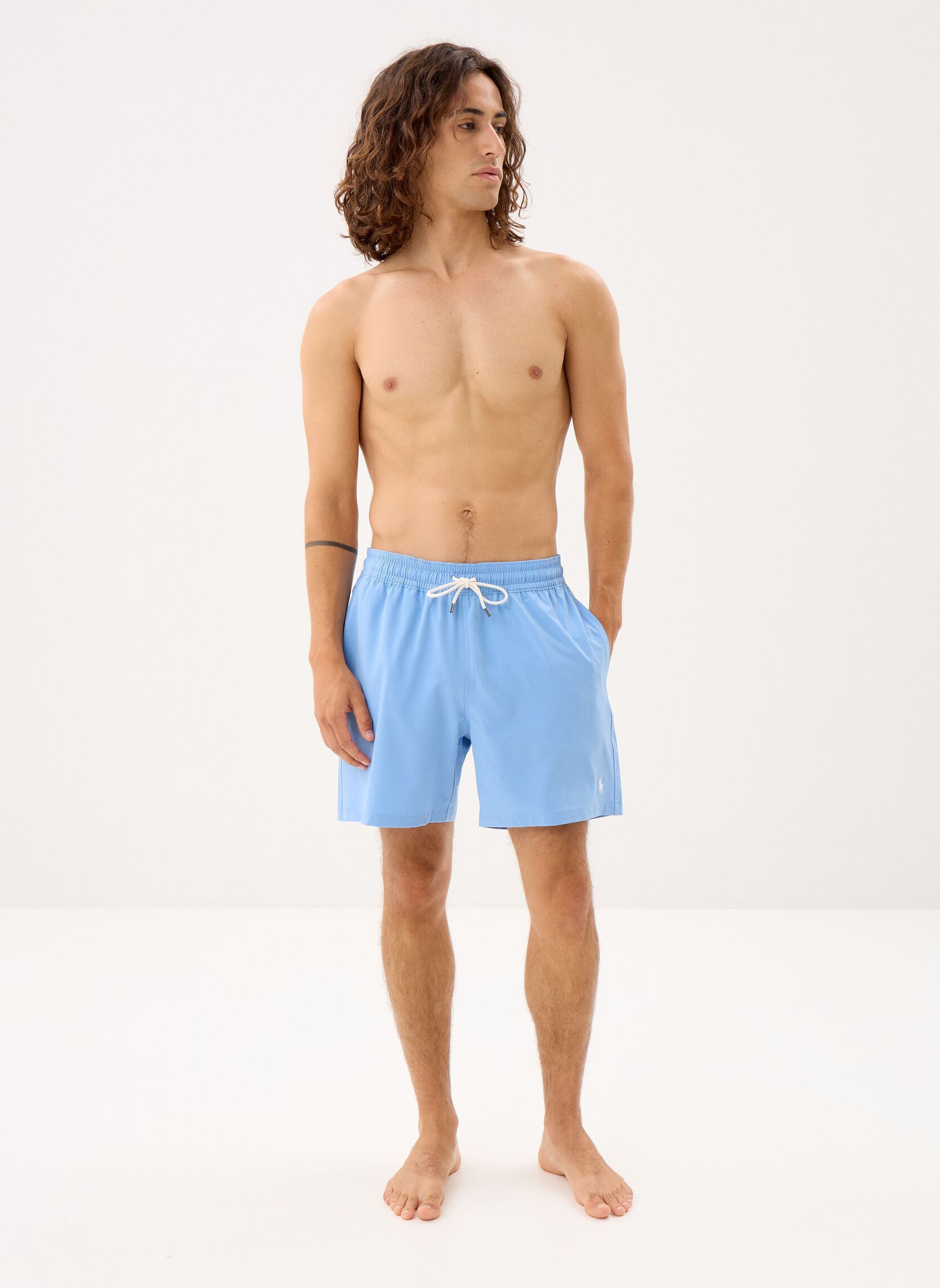 Badeshorts Traveler-Mid-Trunk 710957782 herren blau Polo Ralph Lauren Badeshorts Traveler-Mid-Trunk 710957782 herren blau BRISTOL BLUE W/C1750