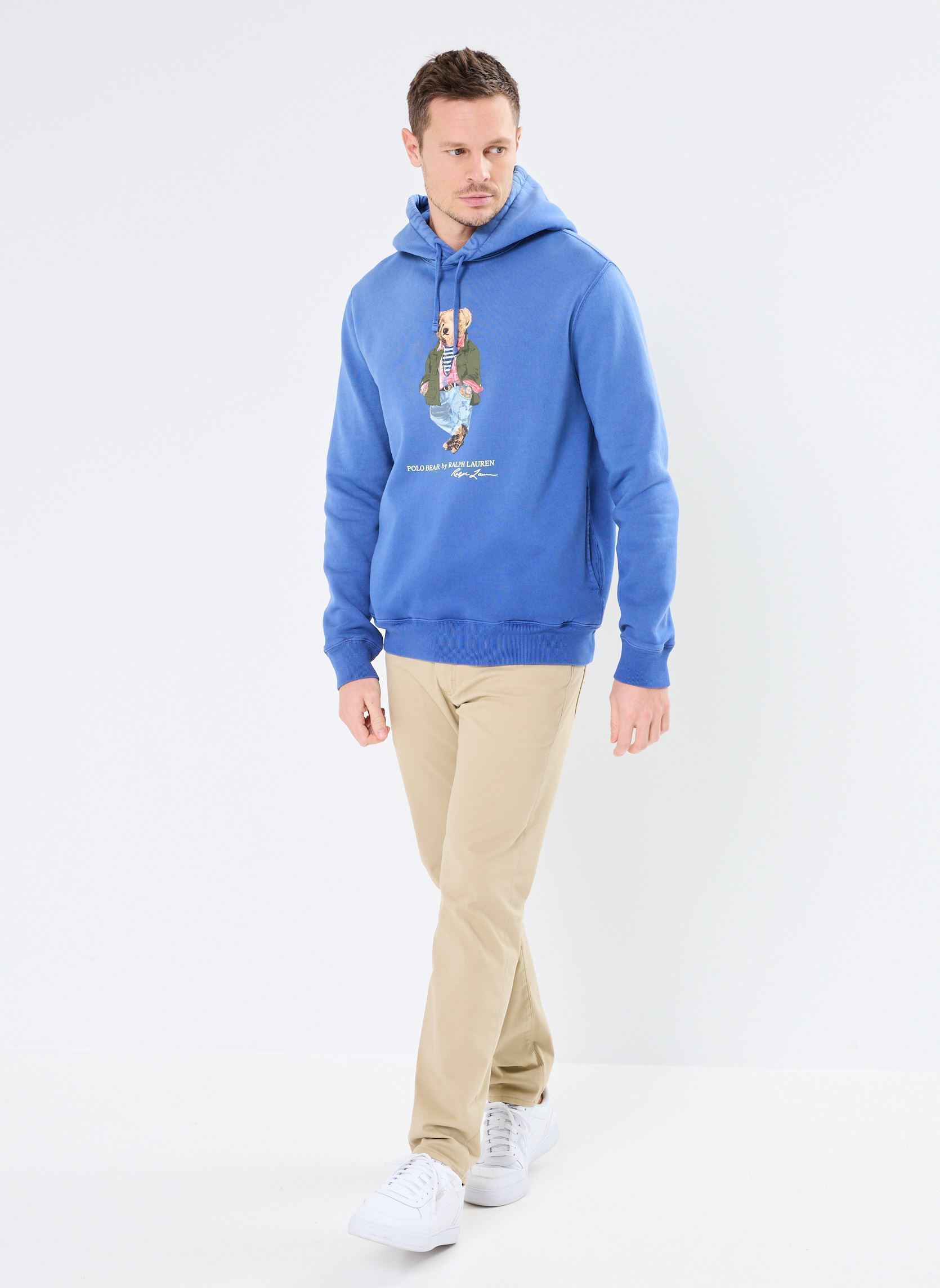 Kapuzenpullover Pohoodm33-Long Sleeve-Sweatshirt 7109581 herren blau Polo Ralph Lauren Kapuzenpullover Pohoodm33-Long Sleeve-Sweatshirt 7109581 herren blau CR24 NW IRIS BLU SW EXPLR BEAR