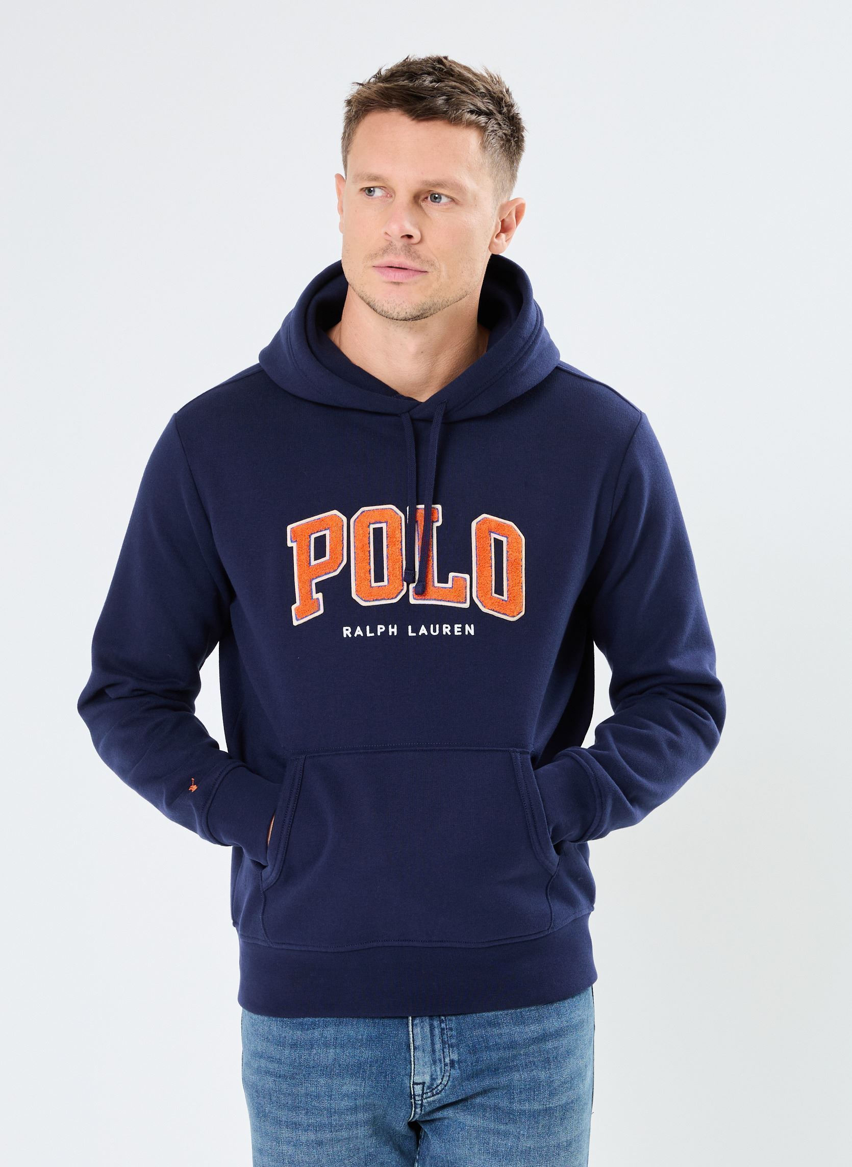 Sweat shirt Polo Ralph Lauren SWEATSHIRT CAPUCHE EN MOLLETON EU - vue 2