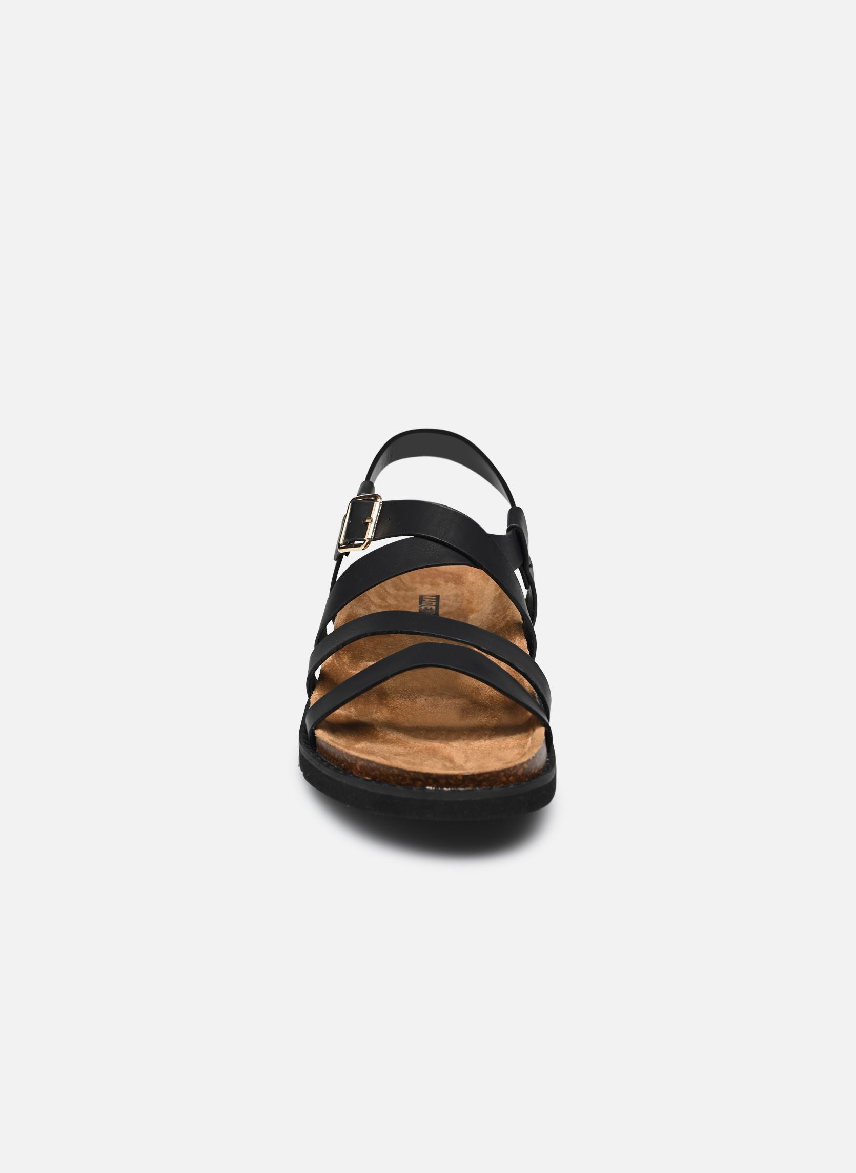 Platte sandalen Sandales FILOAT size + dames zwart MADE BY Platte sandalen Sandales FILOAT size + dames zwart Noir