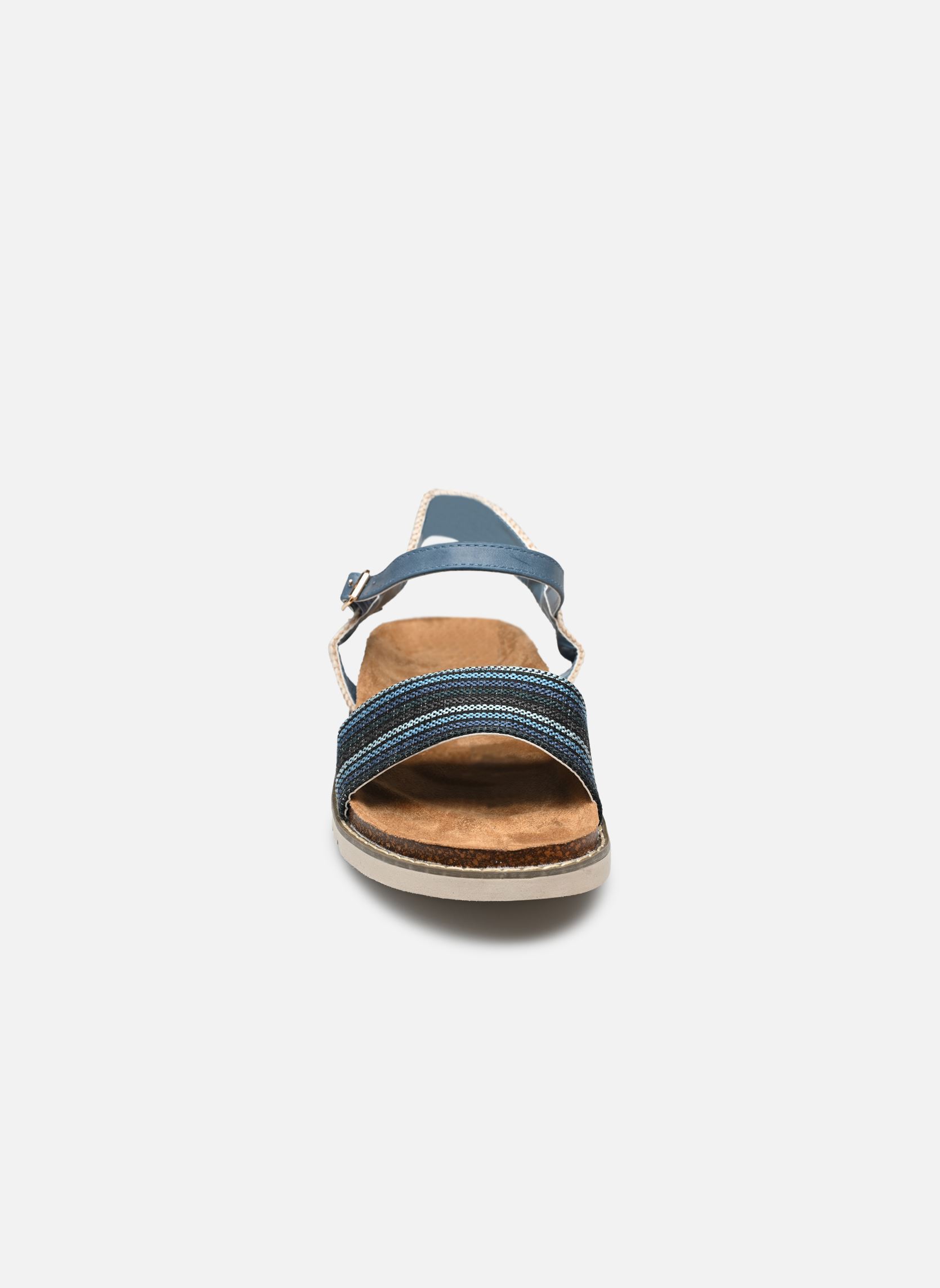 Platte sandalen Sandales FILONA size + dames blauw MADE BY Platte sandalen Sandales FILONA size + dames blauw BLUE