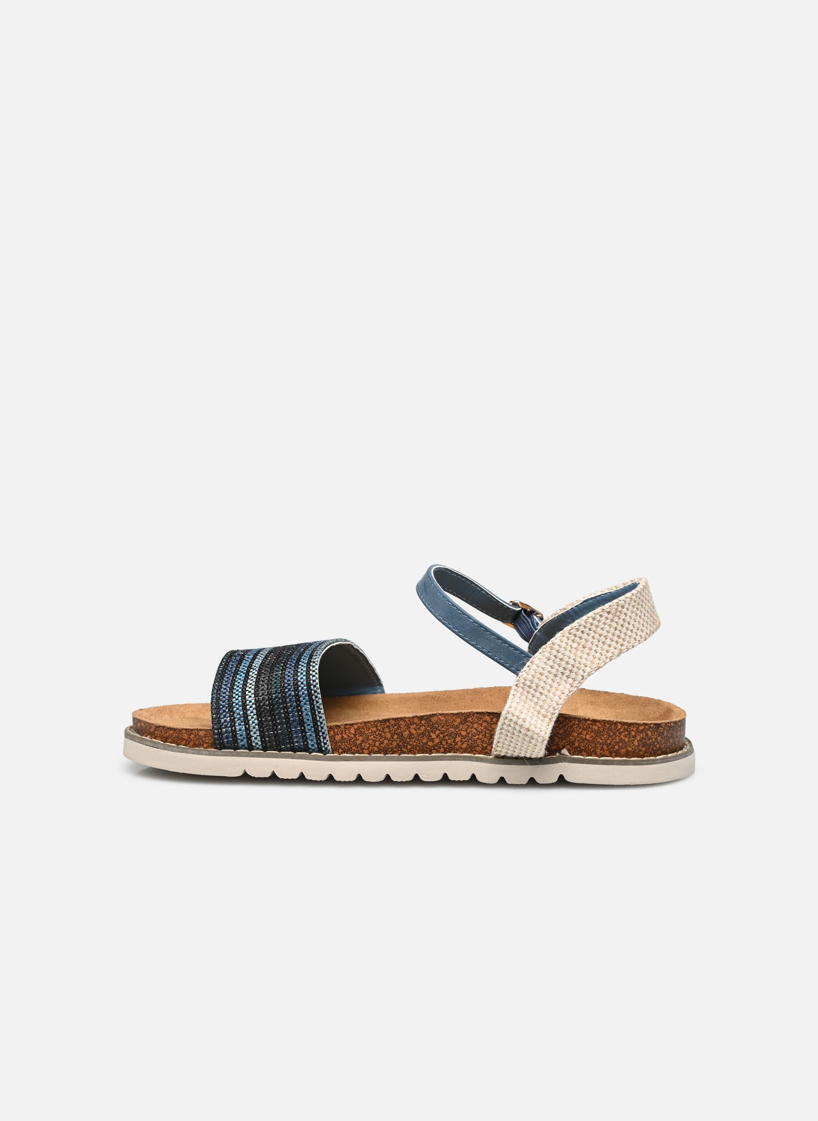 Platte sandalen Sandales FILONA size + dames blauw MADE BY Platte sandalen Sandales FILONA size + dames blauw BLUE