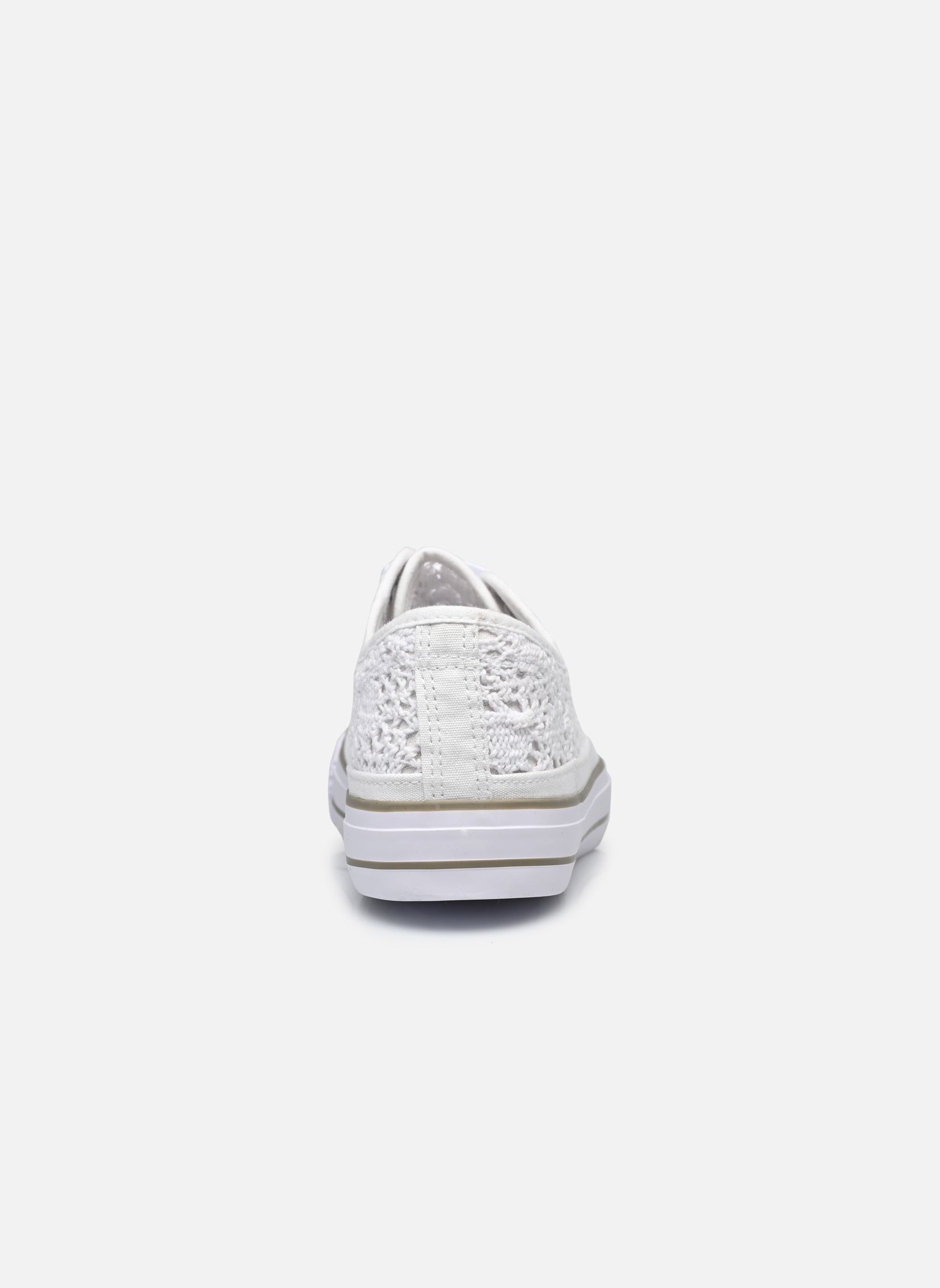 Baskets toile basket FITEBAL SIZE+ femme blanc MADE BY Baskets toile basket FITEBAL SIZE+ femme blanc BLANC