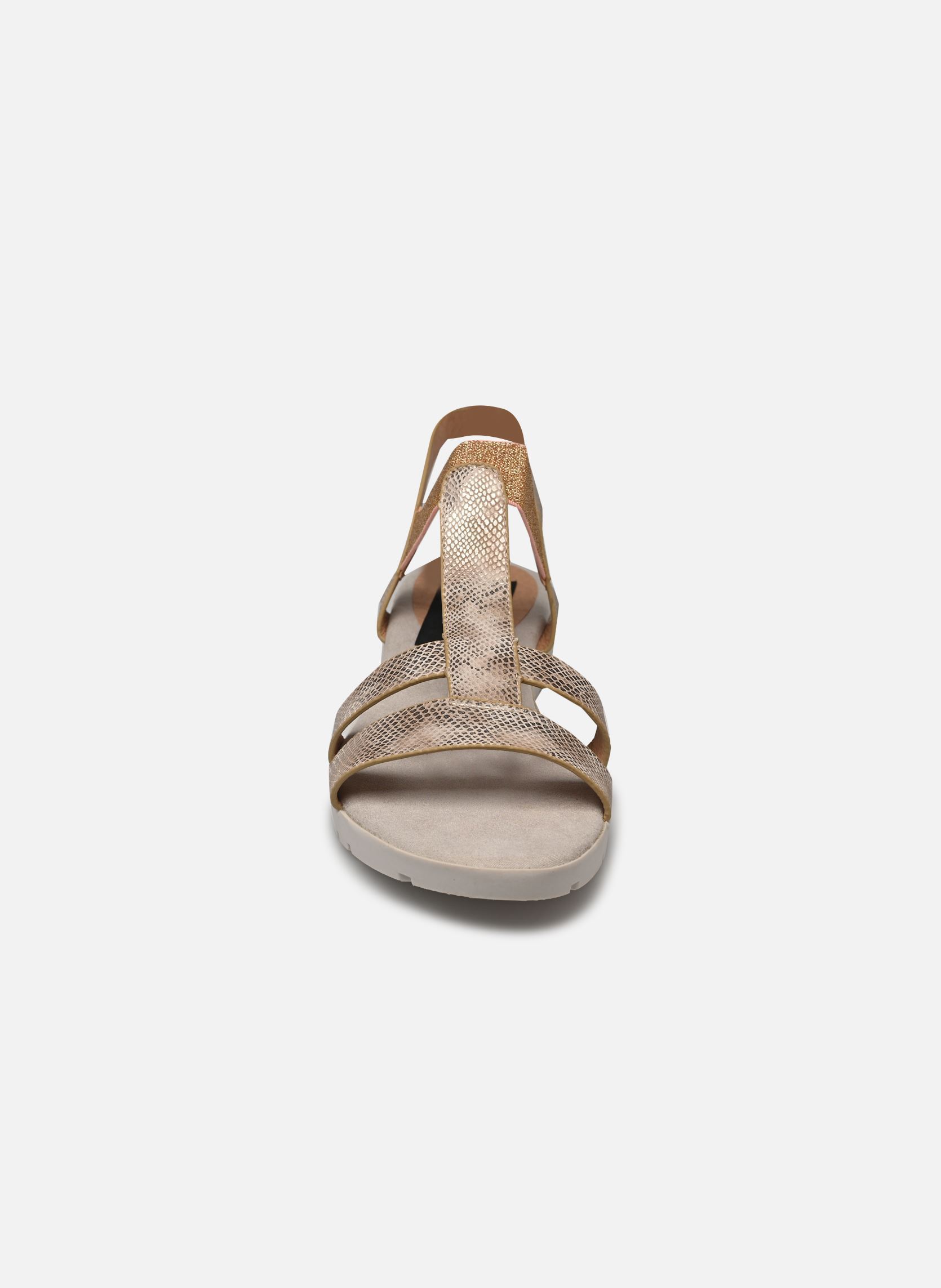 Platte sandalen sandale FIBOLAN Size + dames roze MADE BY Platte sandalen sandale FIBOLAN Size + dames roze Rose