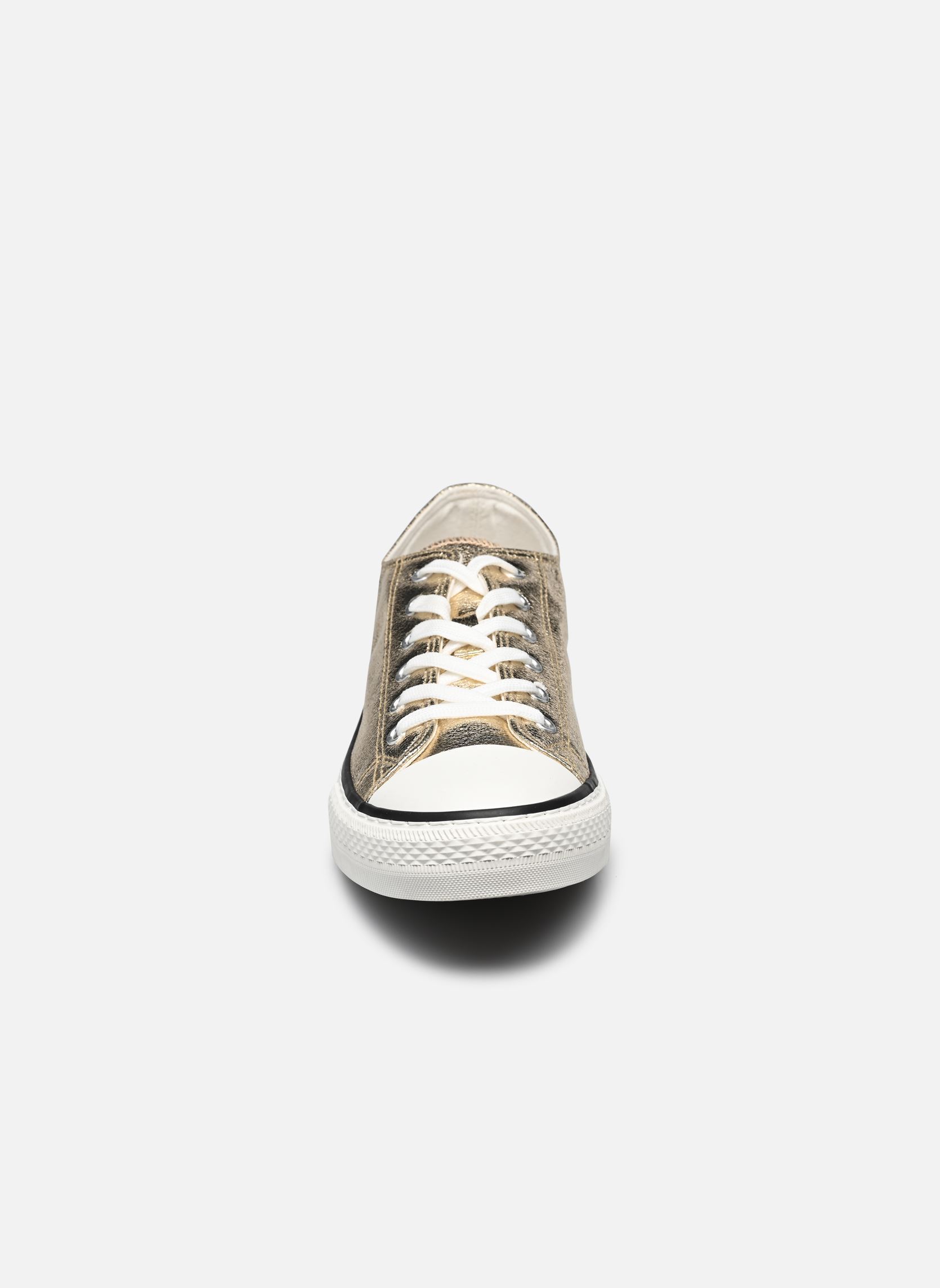 Print sneakers basket FISTRIP Size + dames goud en brons MADE BY Print sneakers basket FISTRIP Size + dames goud en brons Doré