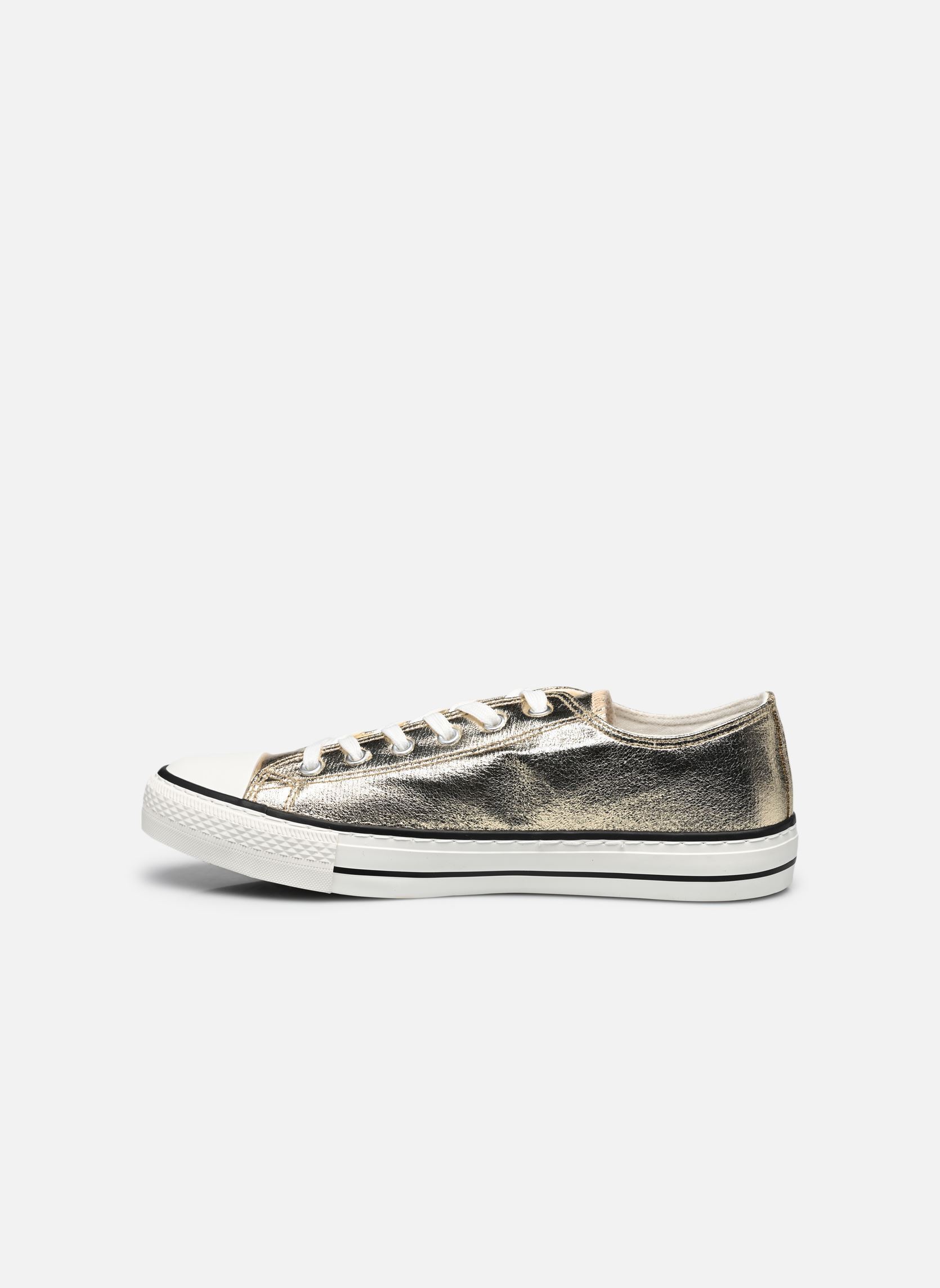 Print sneakers basket FISTRIP Size + dames goud en brons MADE BY Print sneakers basket FISTRIP Size + dames goud en brons Doré