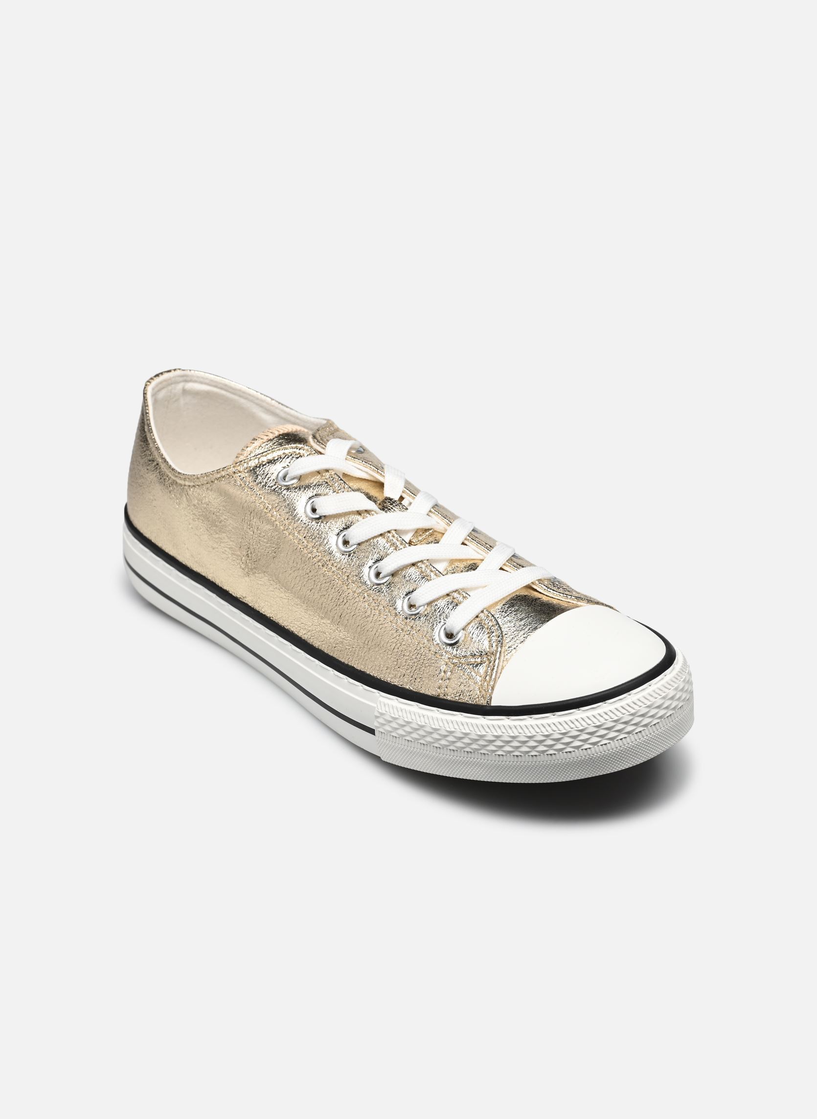 Print sneakers basket FISTRIP Size + dames goud en brons MADE BY Print sneakers basket FISTRIP Size + dames goud en brons Doré