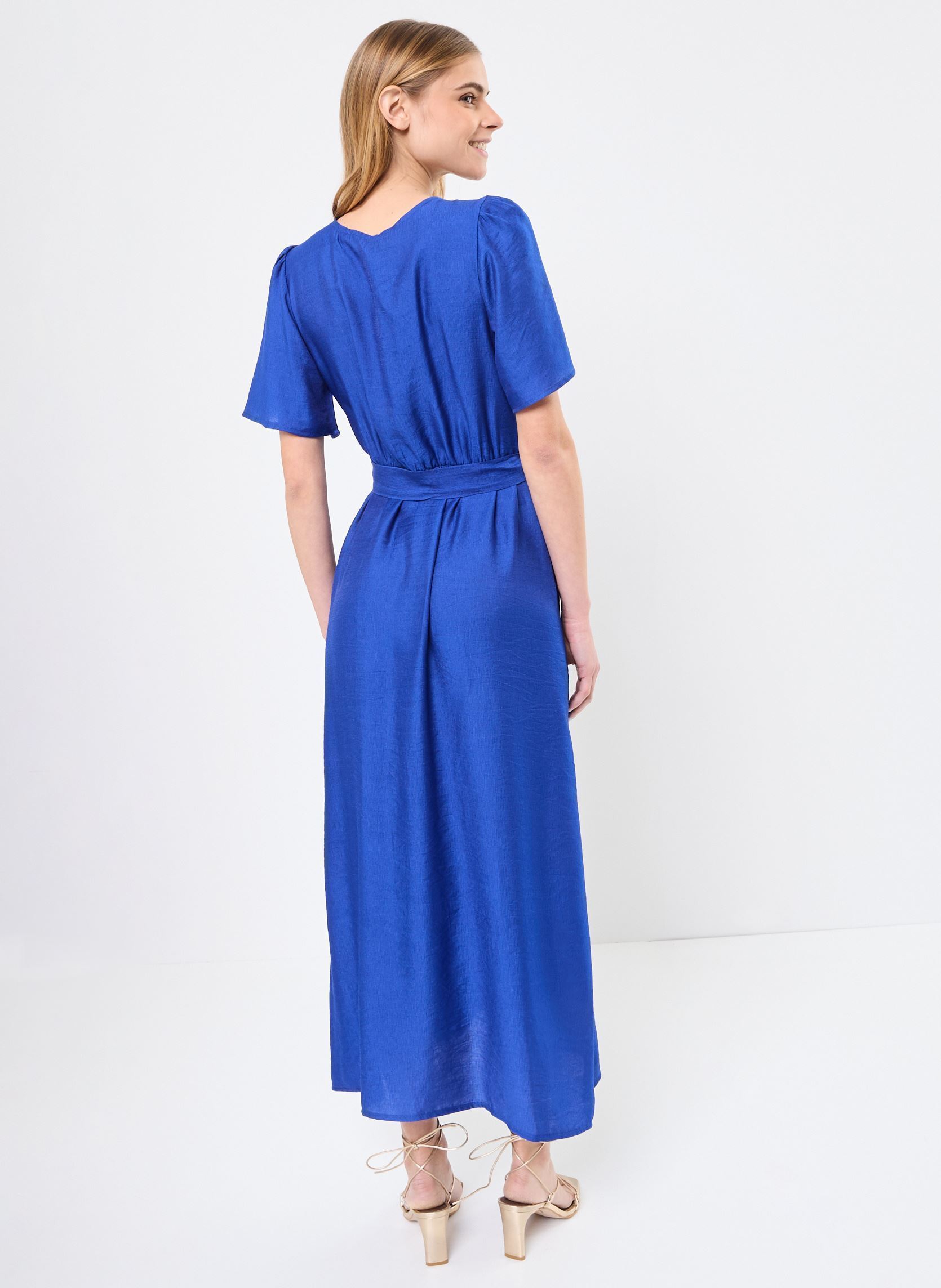 Robes longues FJ-RO-CORDULA-Q femme bleu La Fée Maraboutée Robes longues FJ-RO-CORDULA-Q femme bleu Bleu Roi